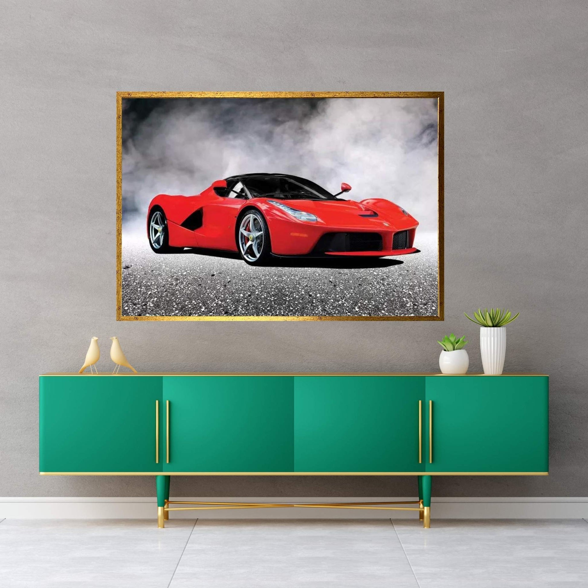 LaFerrari Canvas Wall Art - Y Canvas