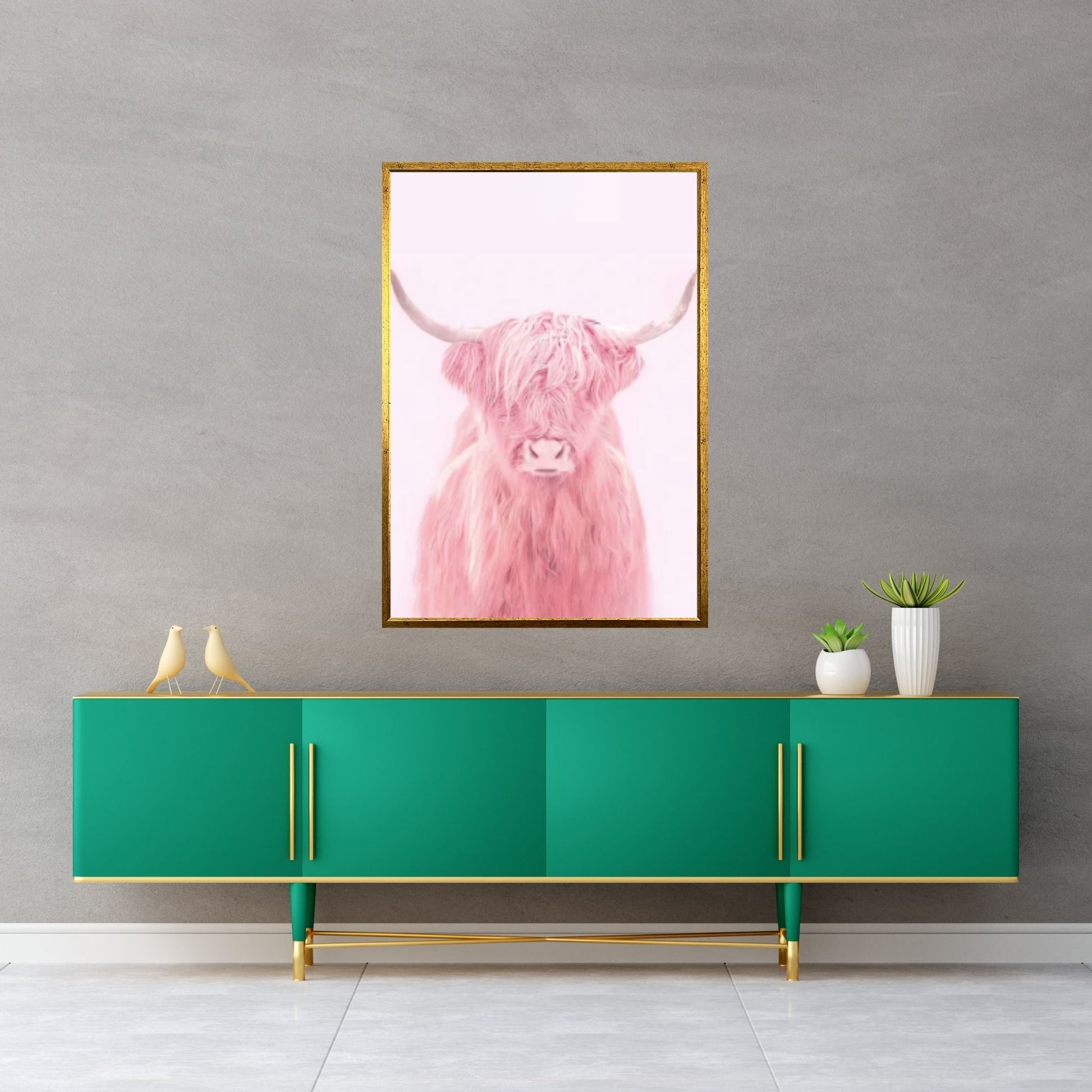 Buffalo Wall Art, Bison Wall Decor, Buffalo Poster, Buffalo Print - Y Canvas