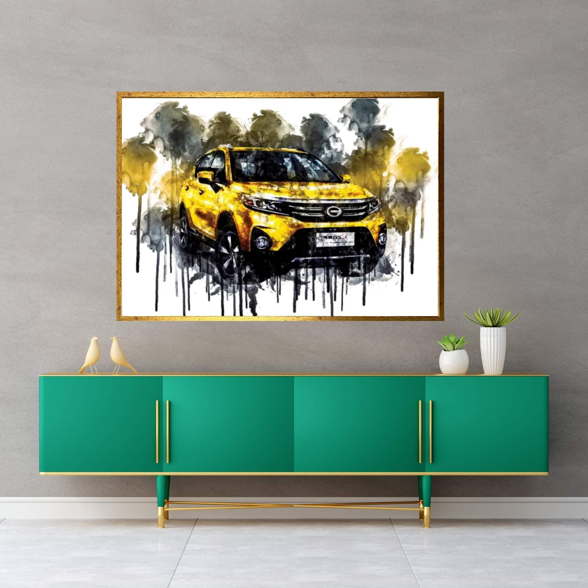 2017 Trumpchi GS3 Vehicle CCCIII Canvas Wall Art - Y Canvas