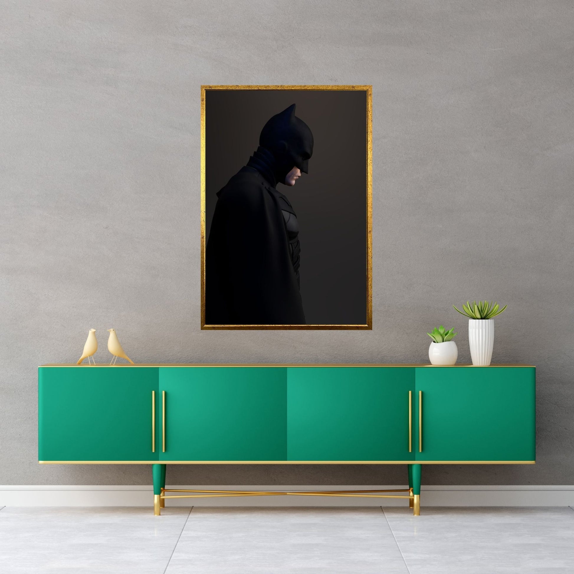 The Dark Knight Batman Canvas Wall Art - Y Canvas