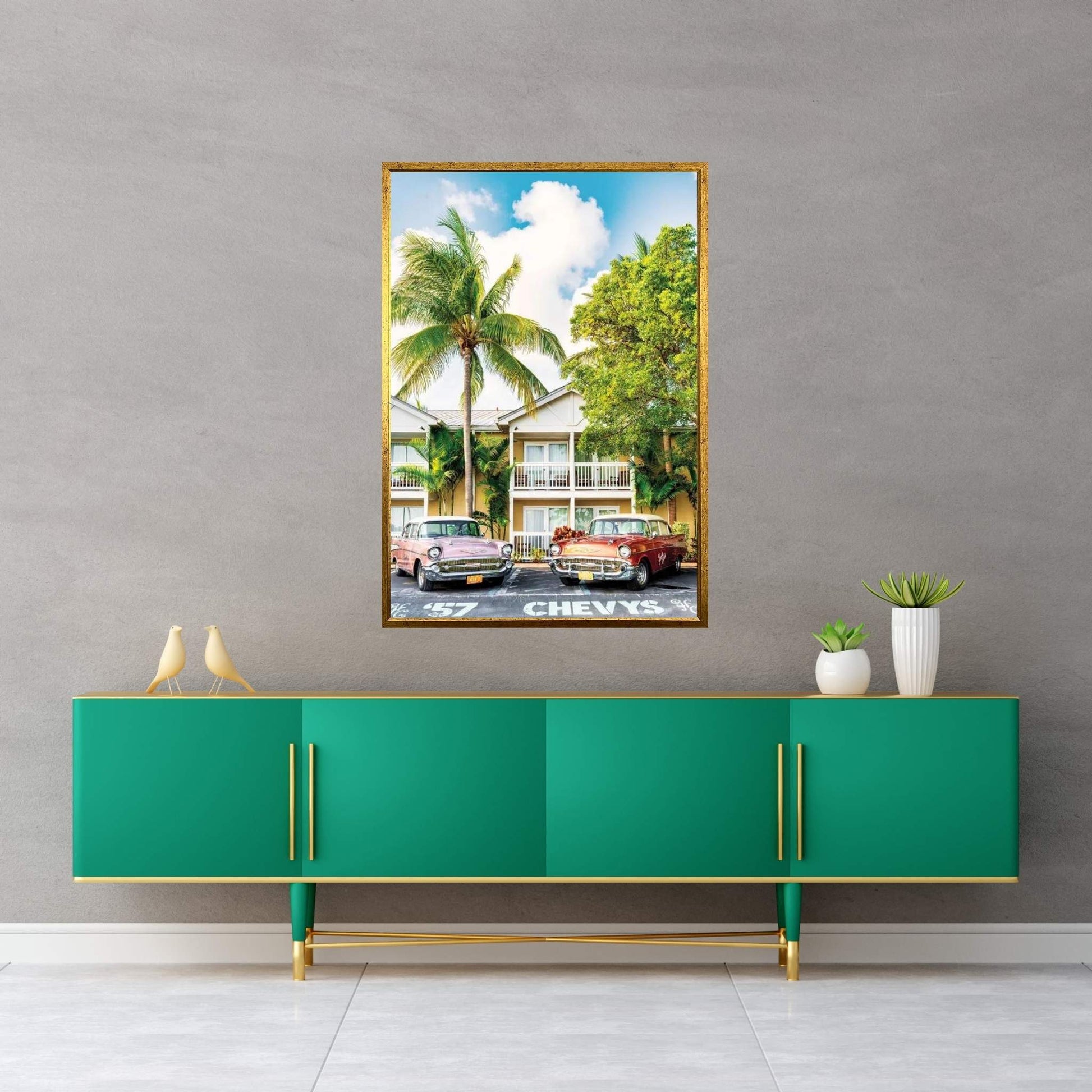 Havana In Key West Canvas Wall Art - Y Canvas