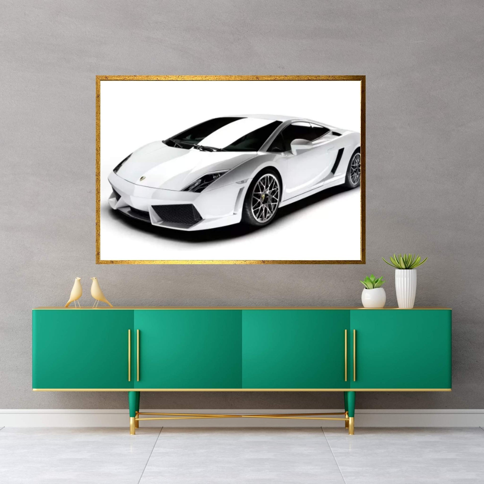 Lamborghini Gallardo Lp 560-4 Canvas Wall Art - Y Canvas