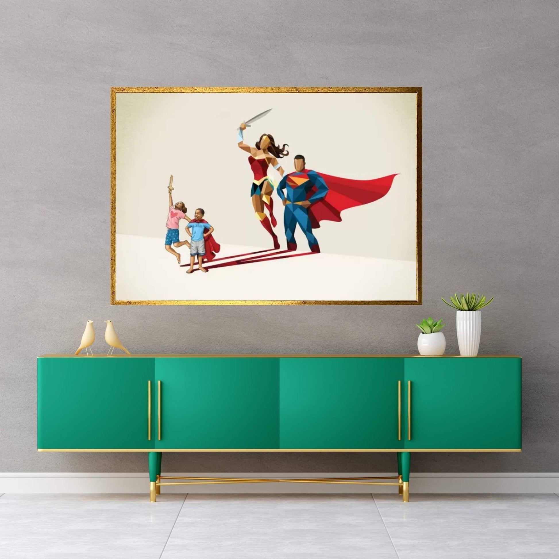 Little League Canvas Wall Art - Y Canvas