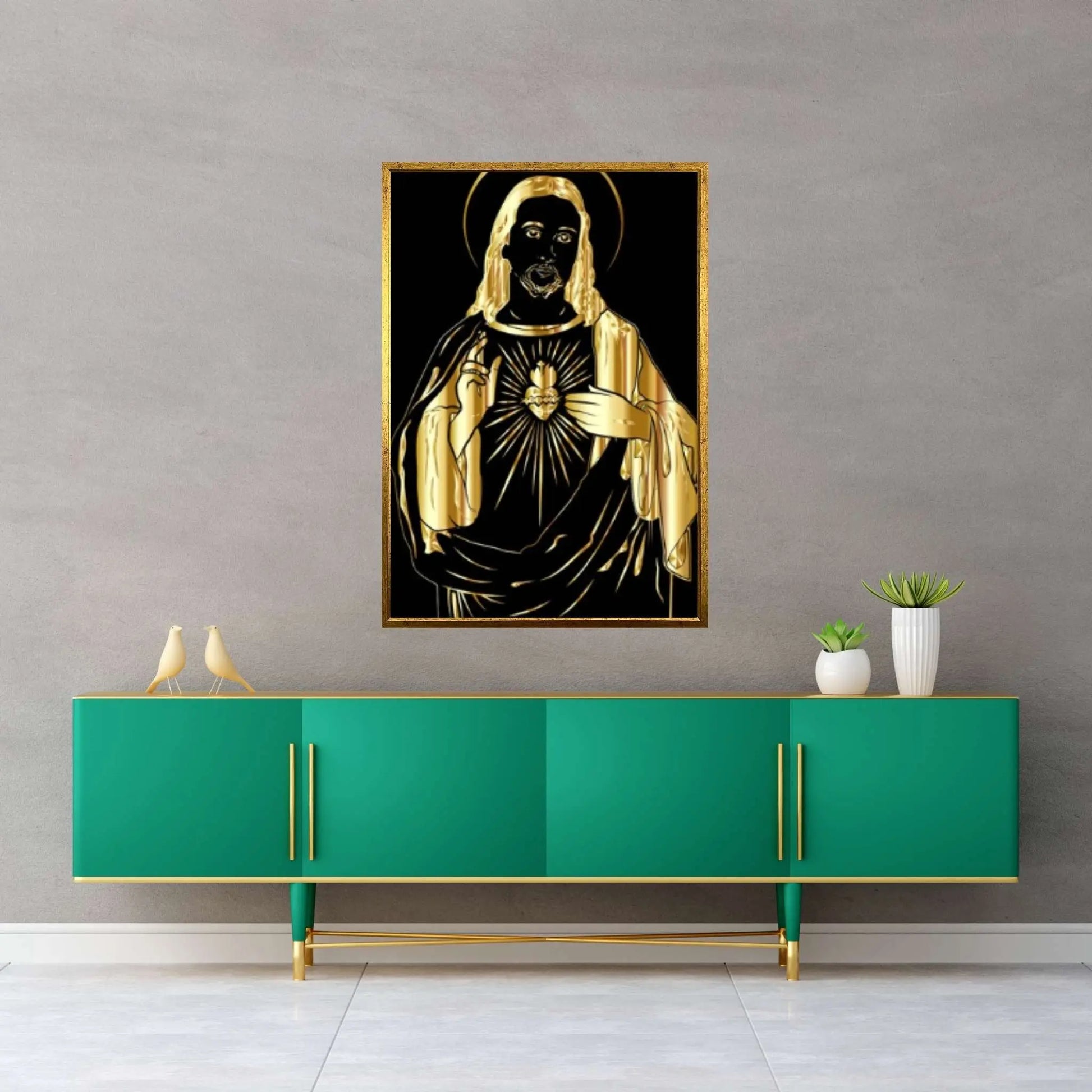 Jesus Christ Print on Canvas, Canvas Wall Set - Y Canvas