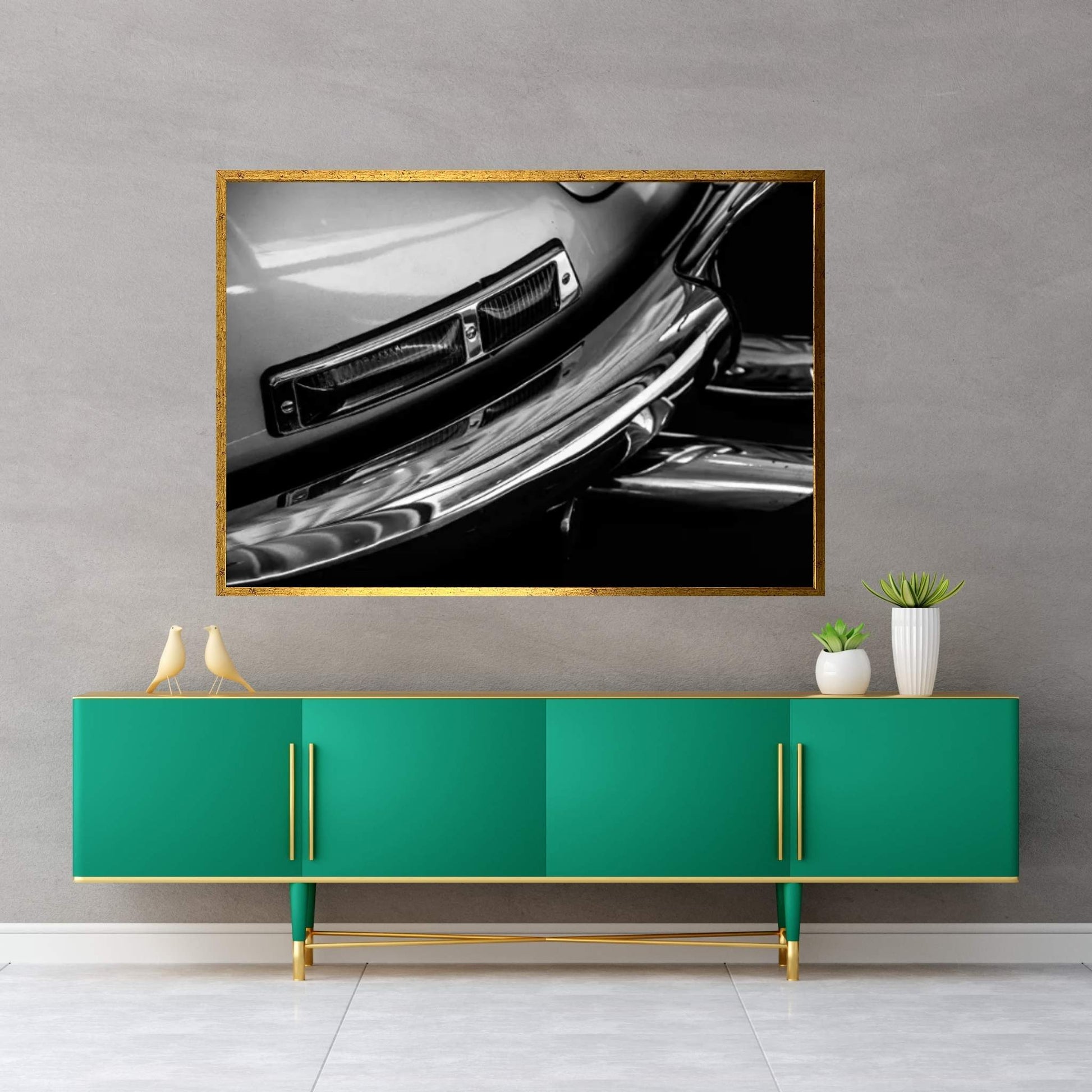 Car Lovers III Canvas Wall Art - Y Canvas