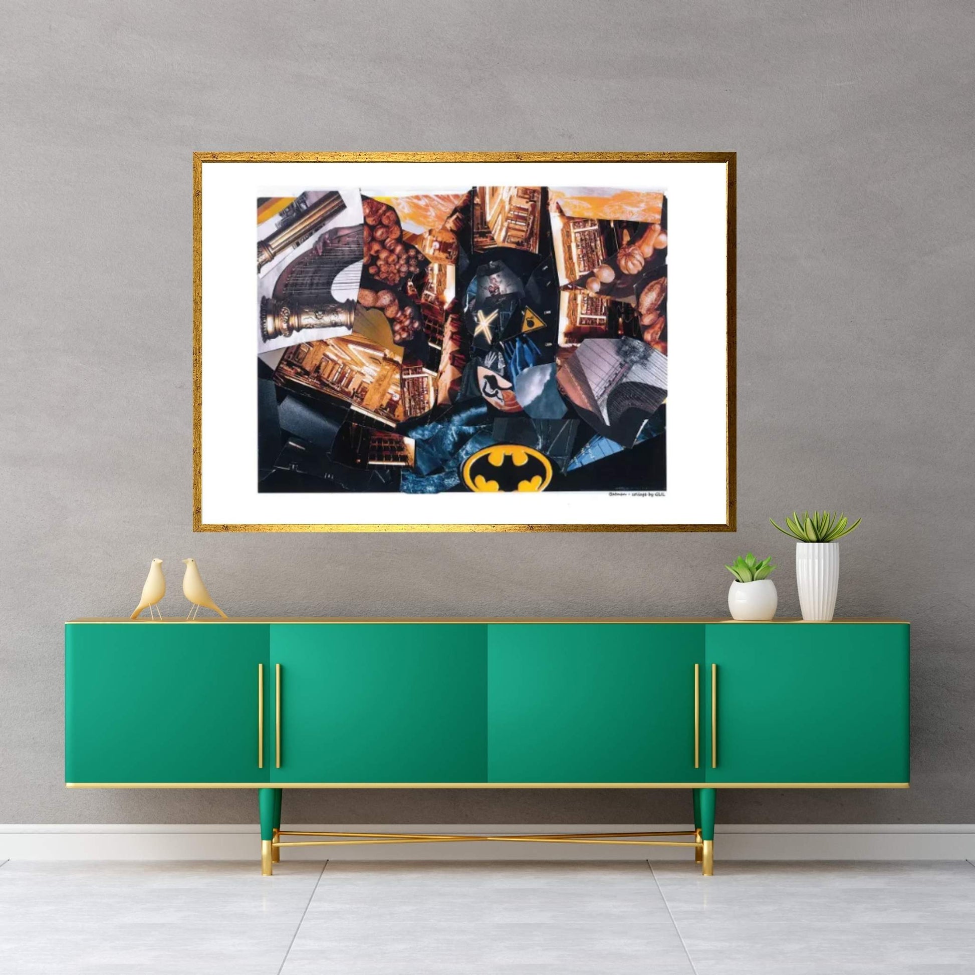 Batman Canvas Wall Art - Y Canvas