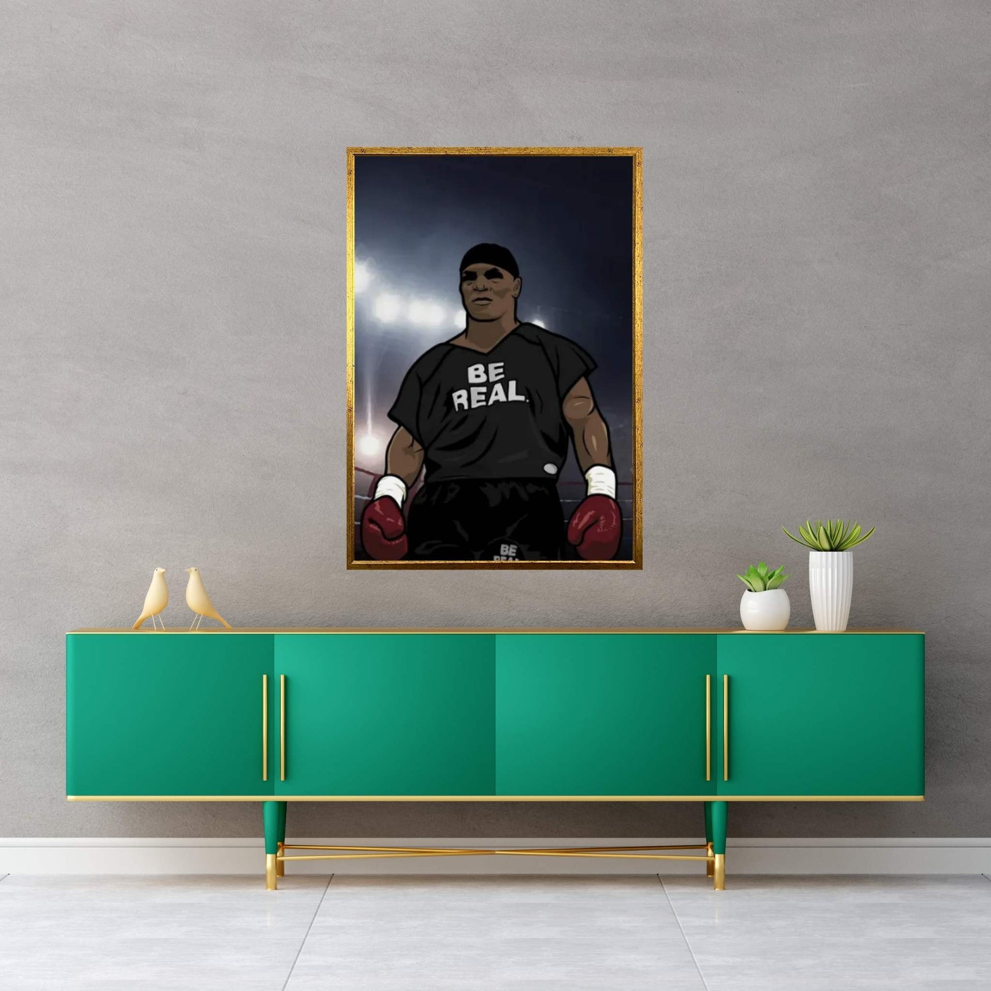 Tyson II Canvas Wall Art - Y Canvas