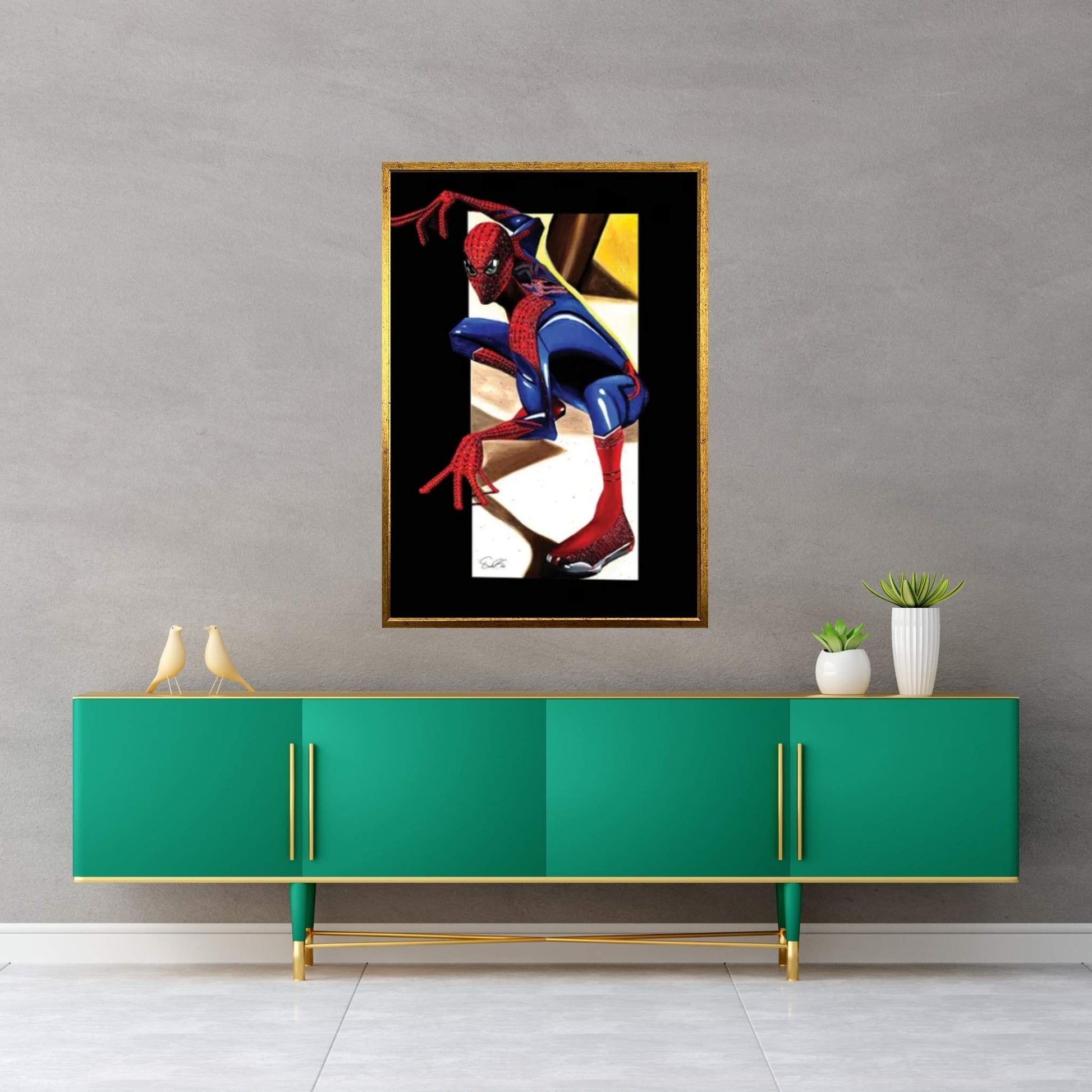 Spider Man Canvas Wall Art - Y Canvas