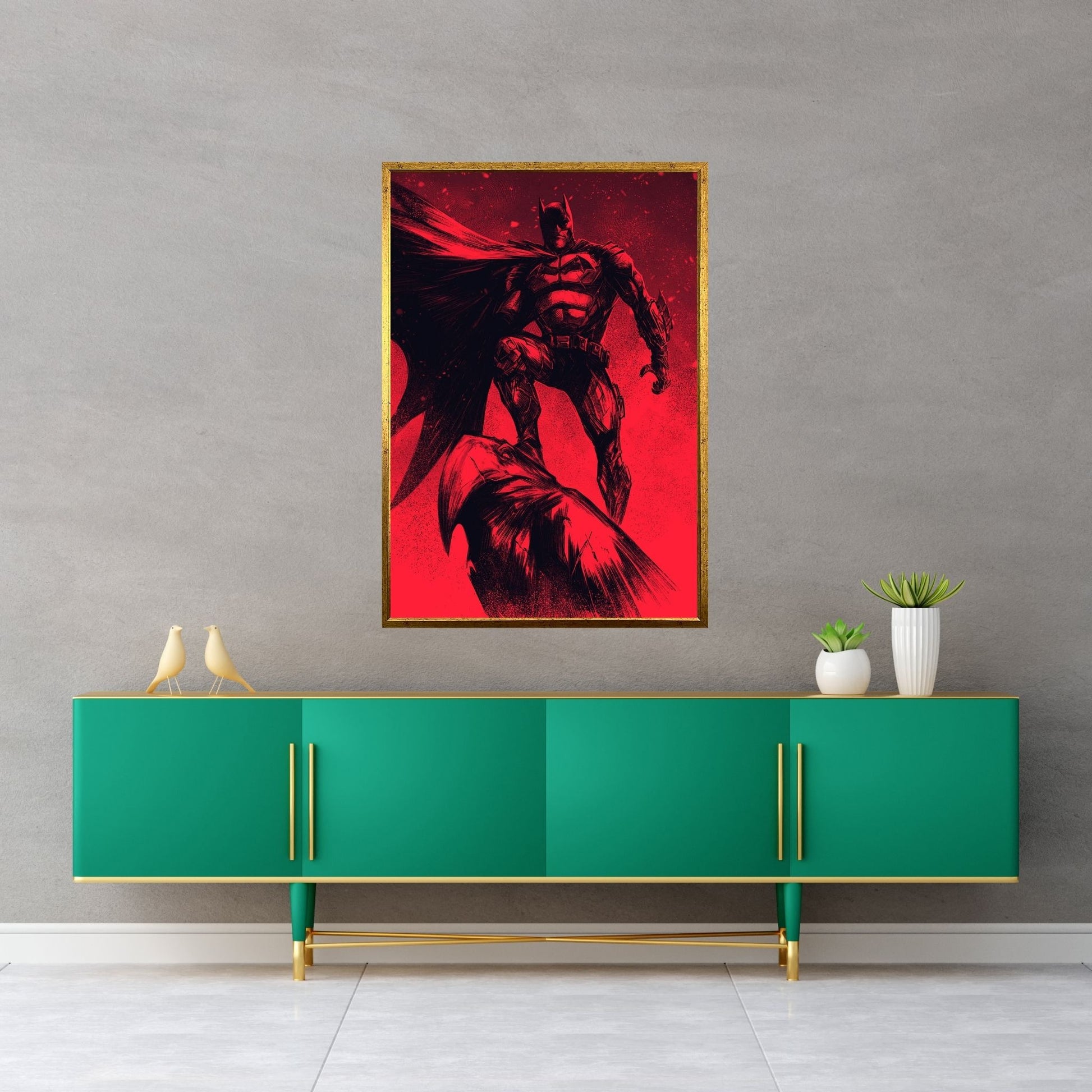 Batman Canvas Wall Art - Y Canvas