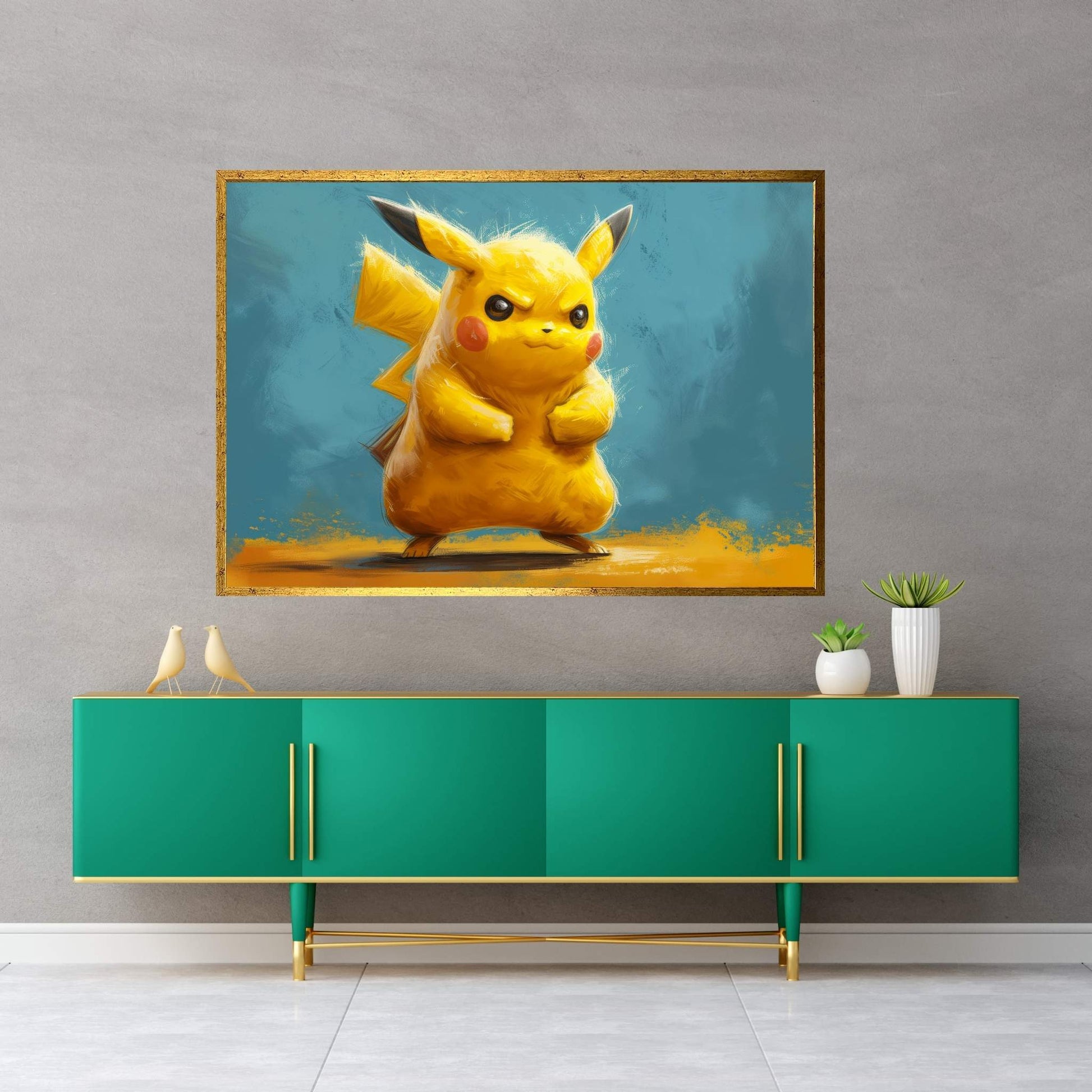 Pokémon - Pikachu Canvas Wall Art - Y Canvas