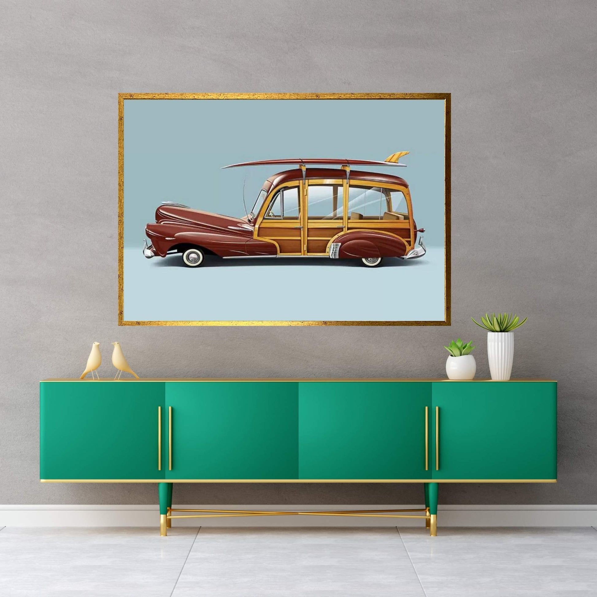 1948 Chevrolet Fleetmaster Canvas Wall Art - Y Canvas