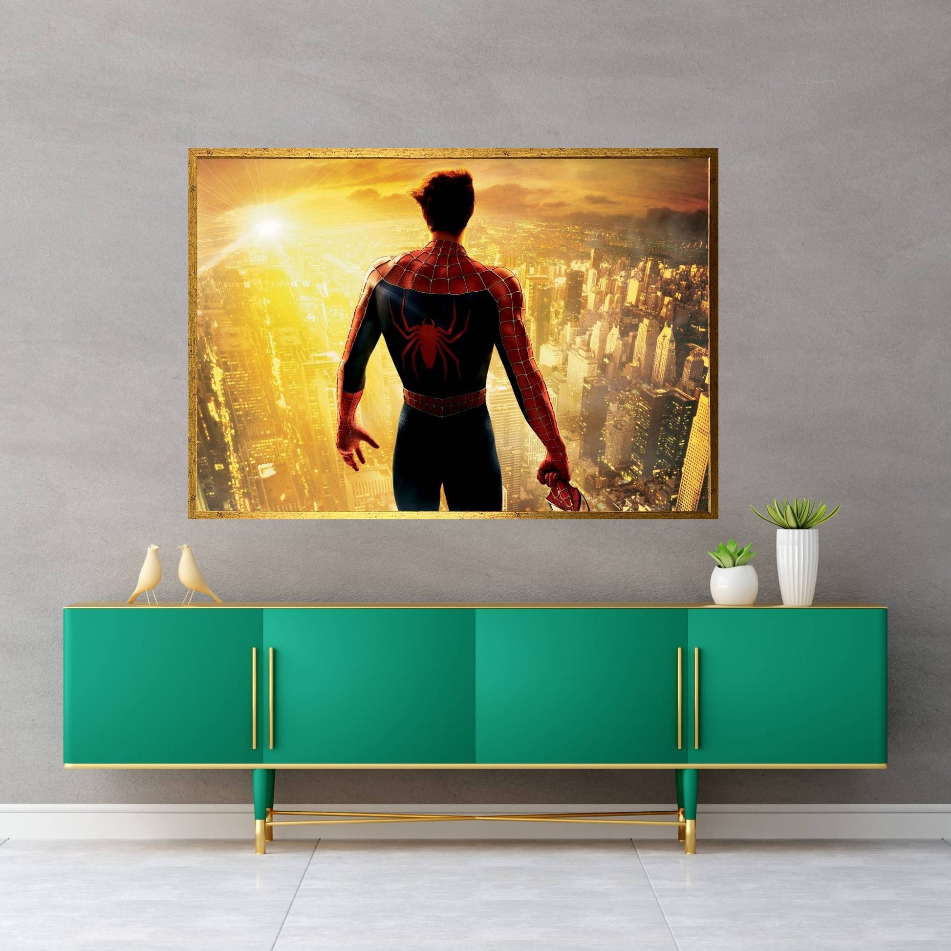 Spiderman Canvas Wall Art - Y Canvas