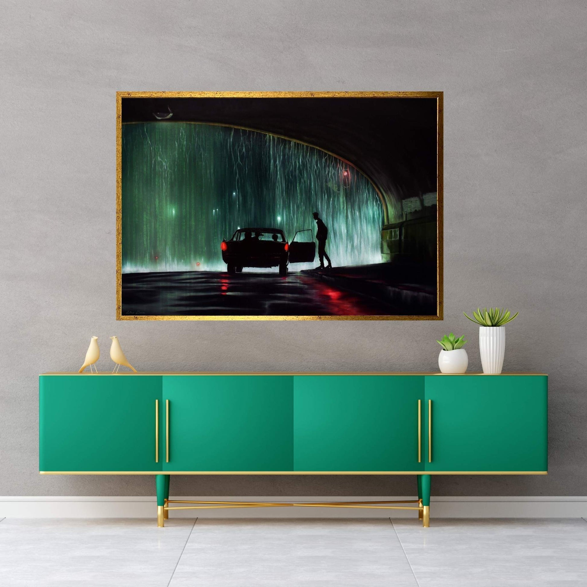 The Matrix, Get In Canvas Wall Art - Y Canvas