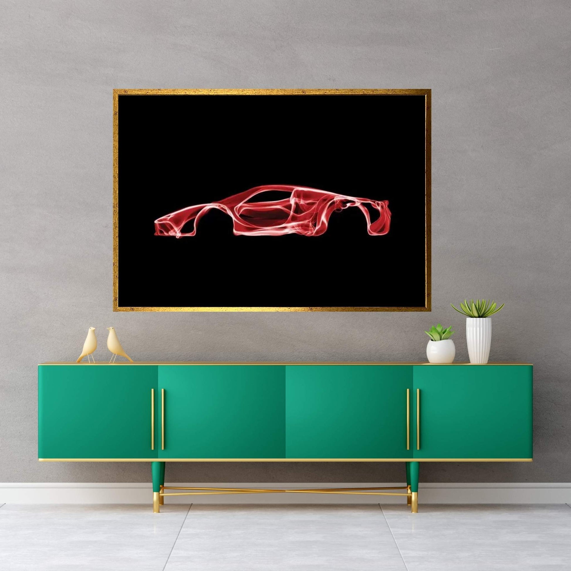 LaFerrari Canvas Wall Art - Y Canvas