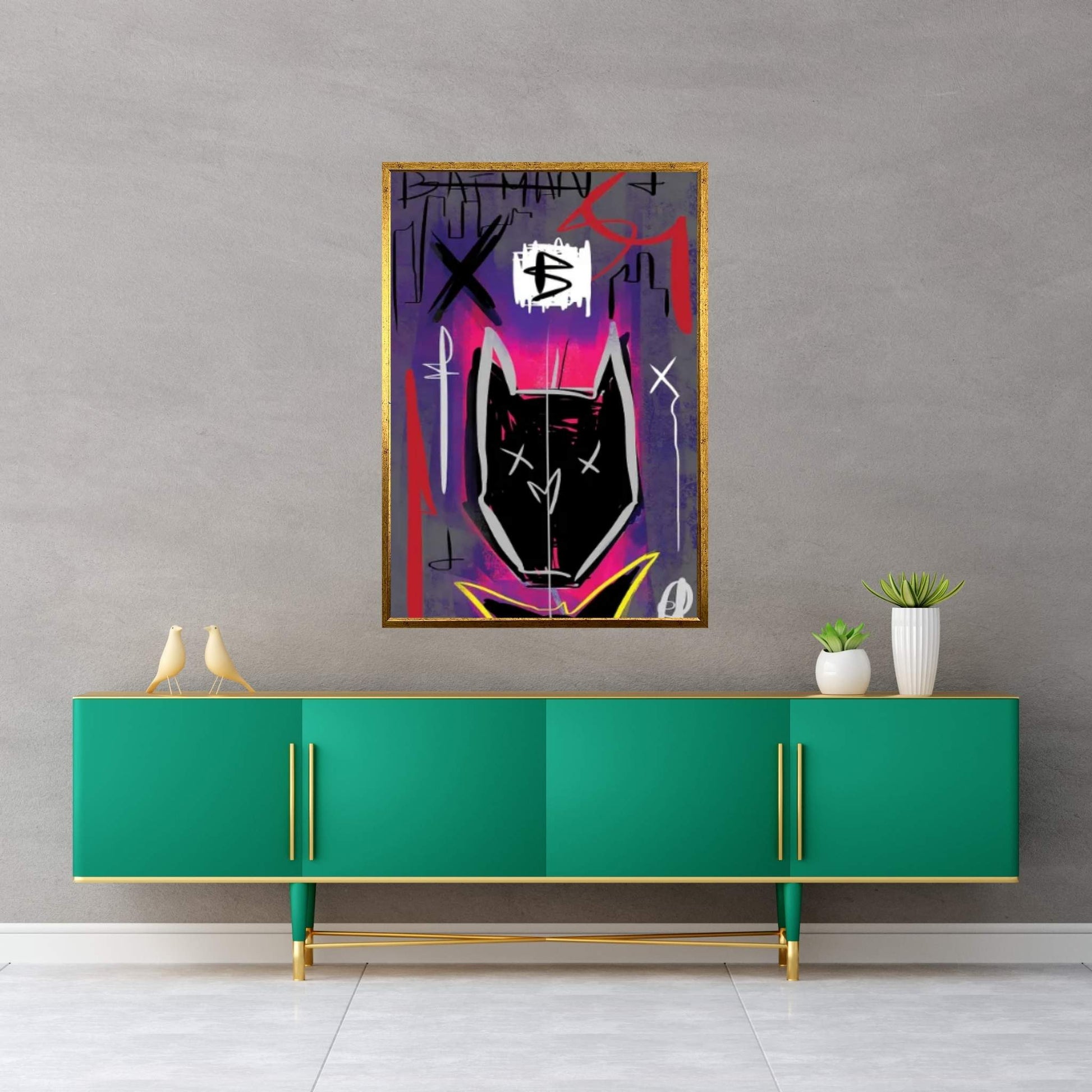 Gotica Canvas Wall Art - Y Canvas