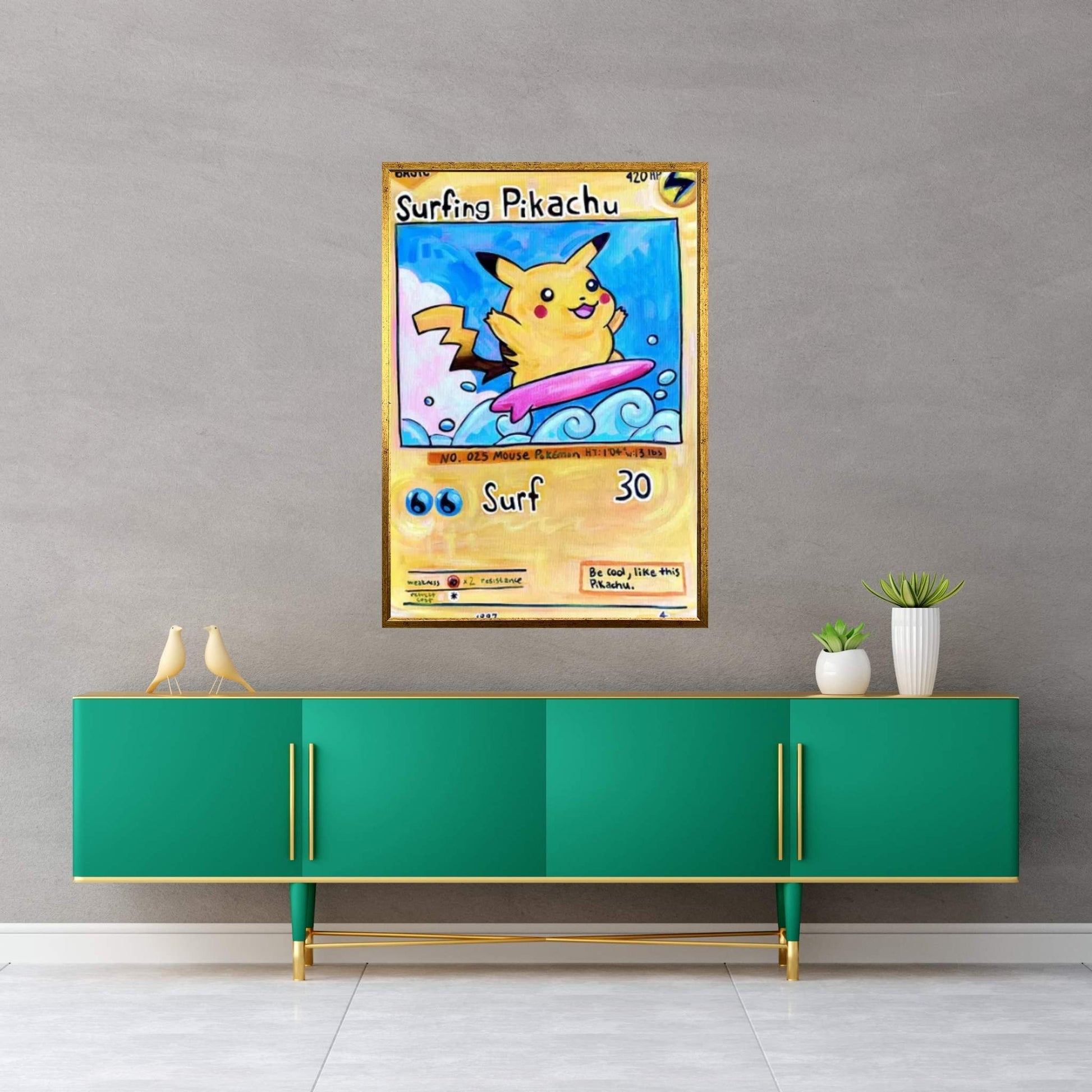 Pokémon - Pikachu Canvas Wall Art - Y Canvas