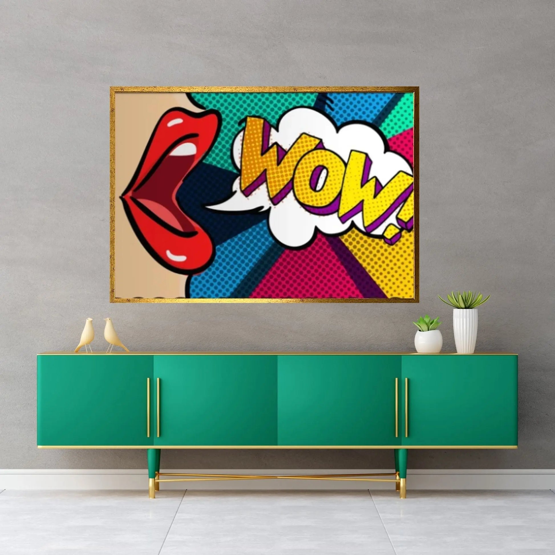 Pop Art Woman Wall Art, Comic Pop Art, Retro Comic - Y Canvas