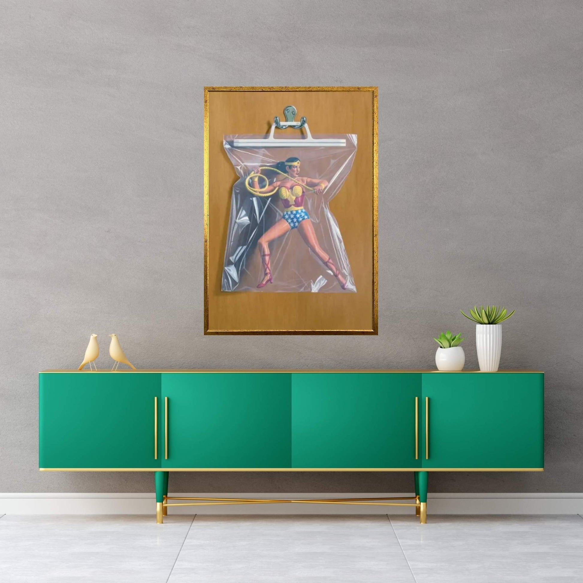 Diana Prince Canvas Wall Art - Y Canvas