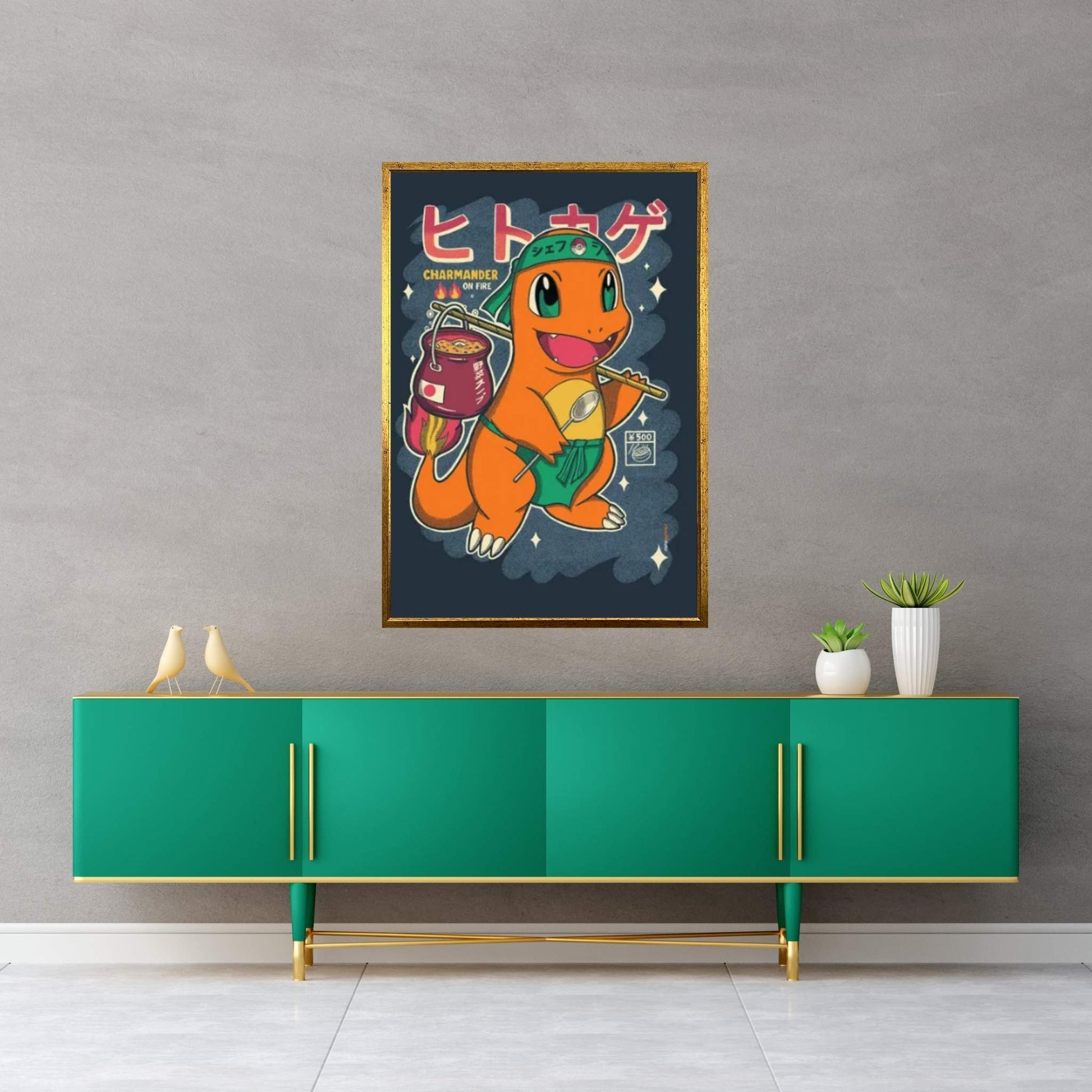 Pokémon - Charmander Canvas Wall Art - Y Canvas