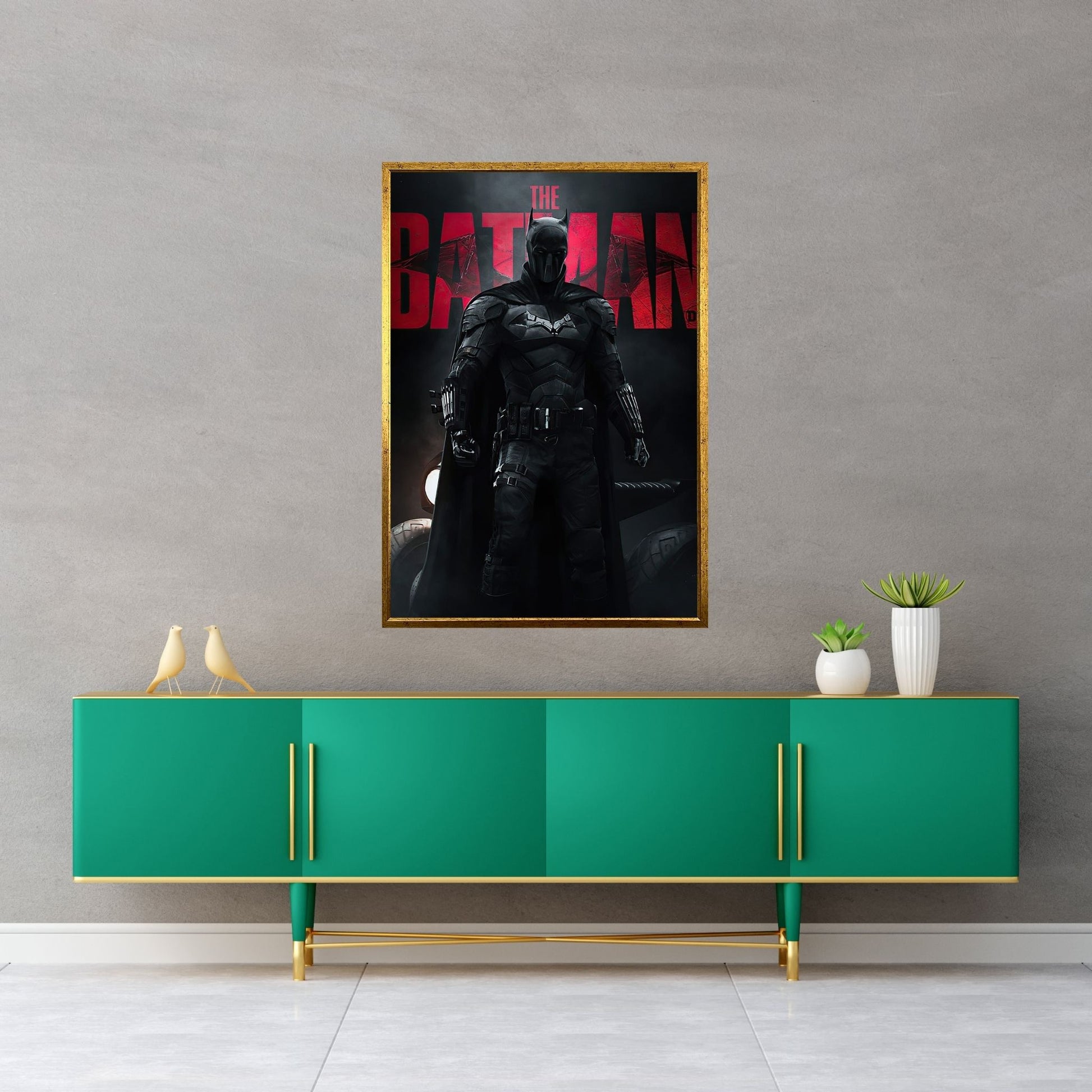 The Batman Canvas Wall Art - Y Canvas