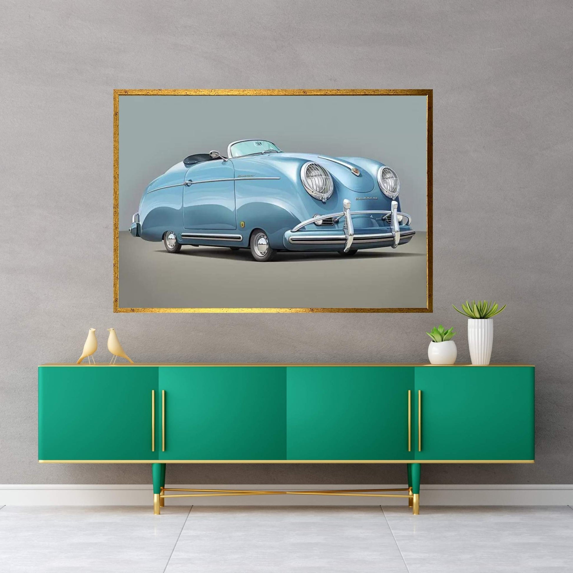 Porsche Speedster Canvas Wall Art - Y Canvas