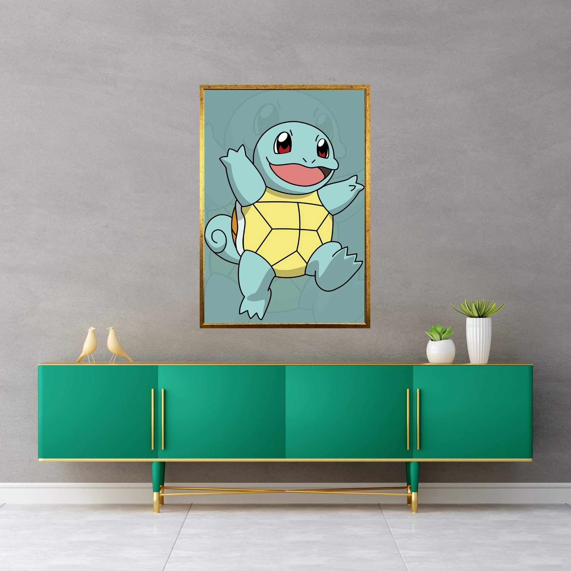 Pokémon - Squirtle Canvas Wall Art - Y Canvas