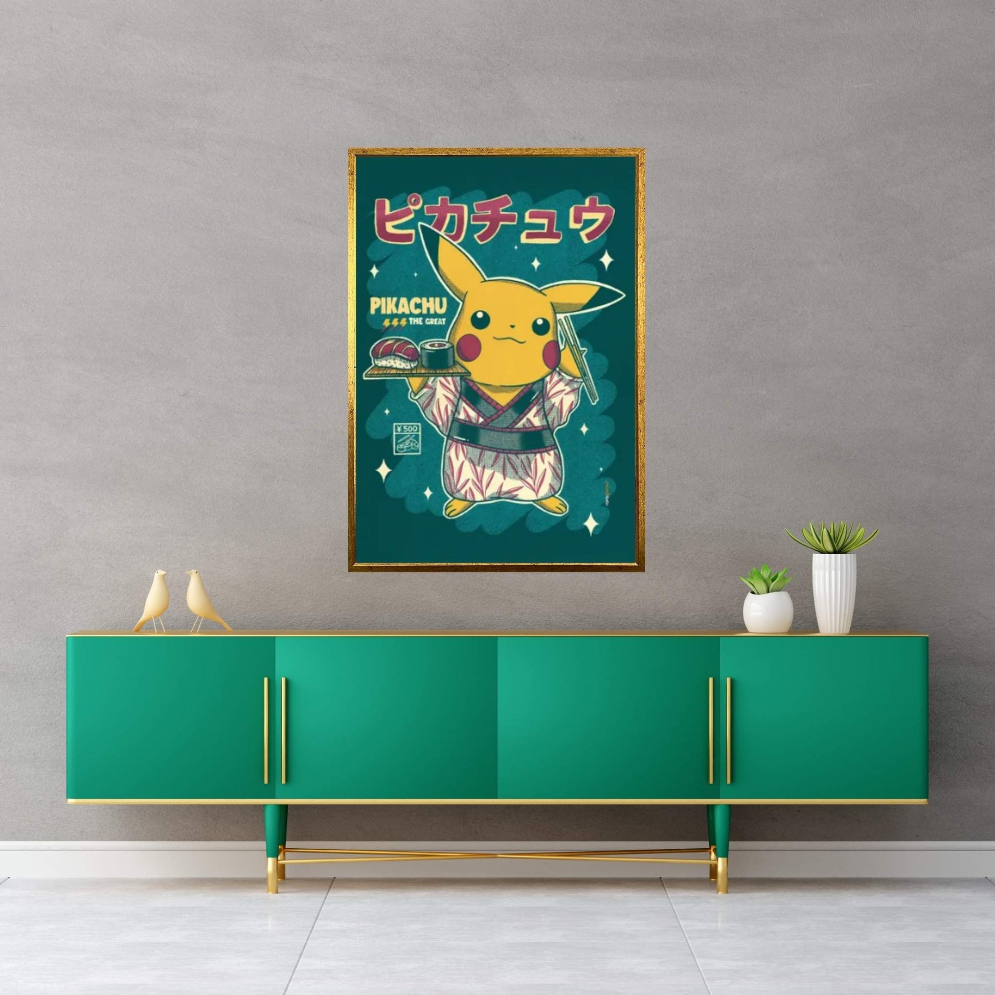 Pokémon -Pikachu Canvas Wall Art - Y Canvas