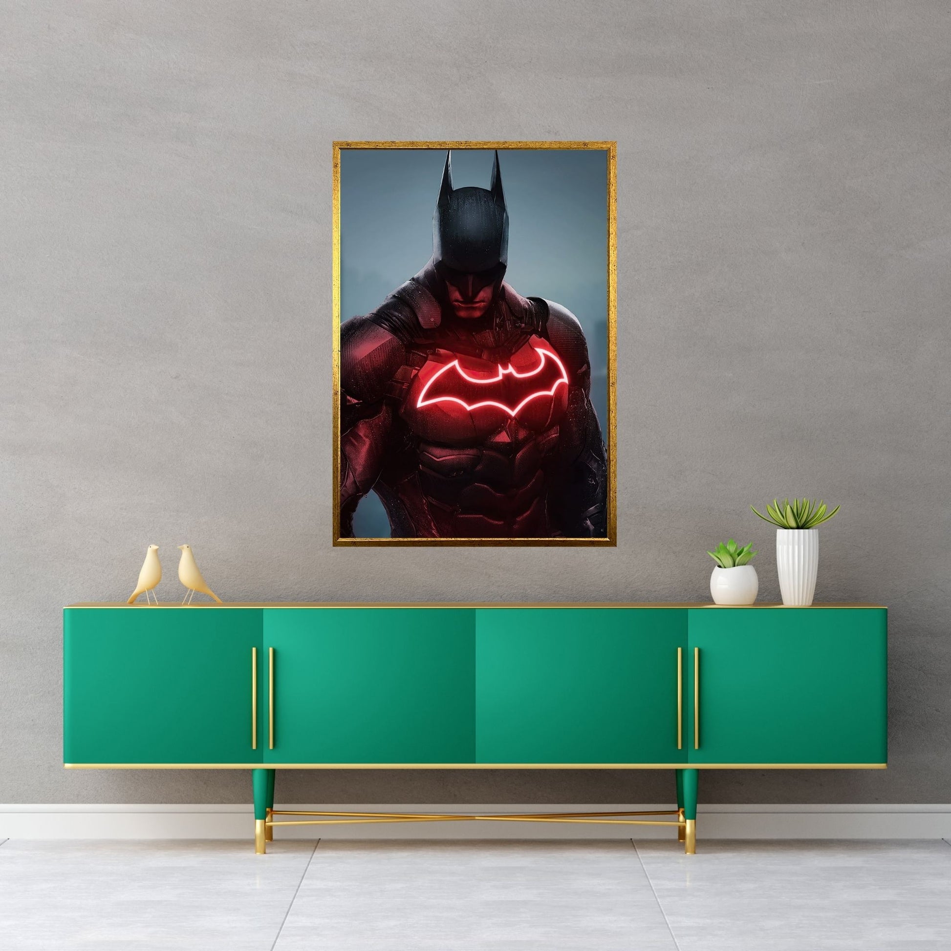 Batman Canvas Wall Art - Y Canvas