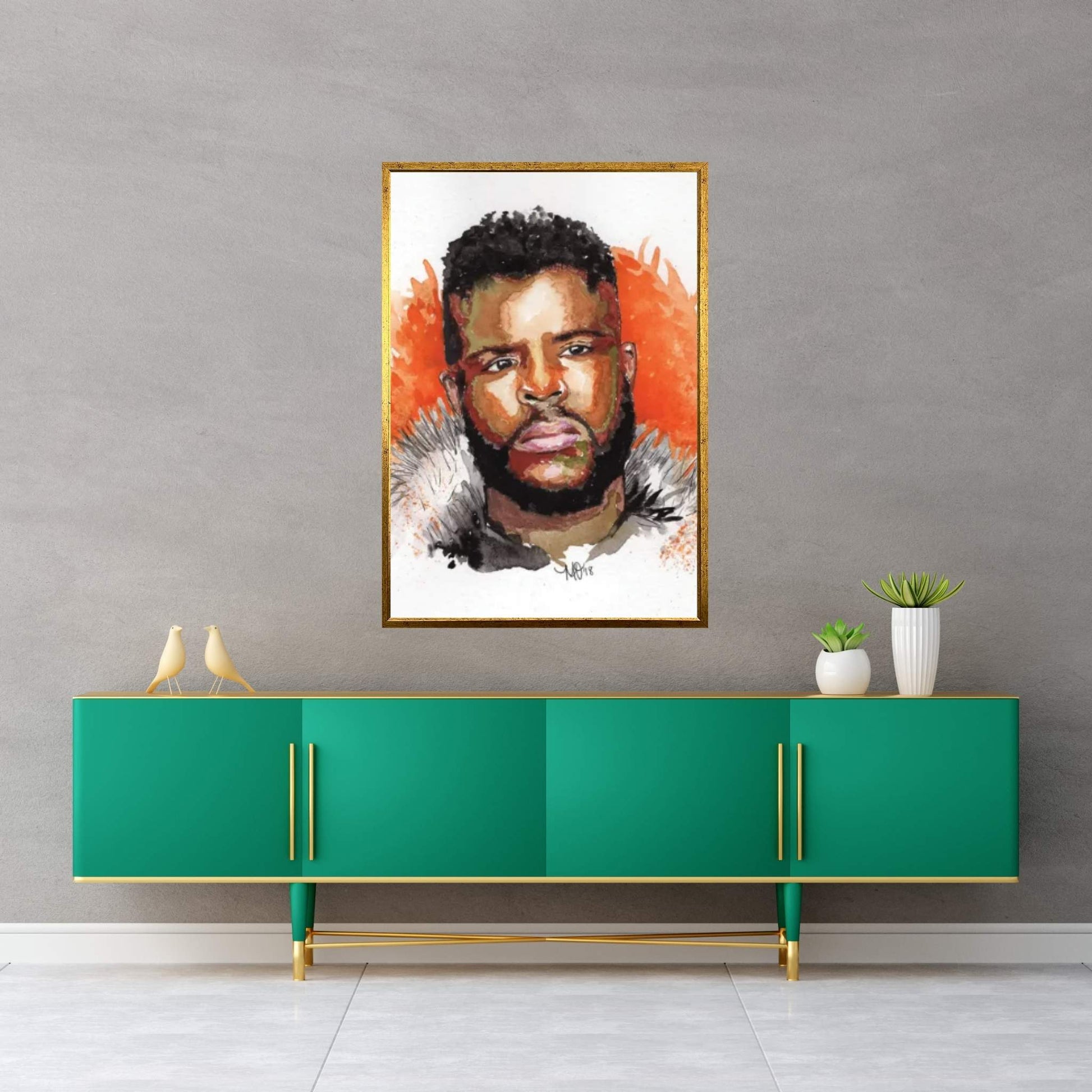 M'Baku - Black Panther Canvas Wall Art - Y Canvas