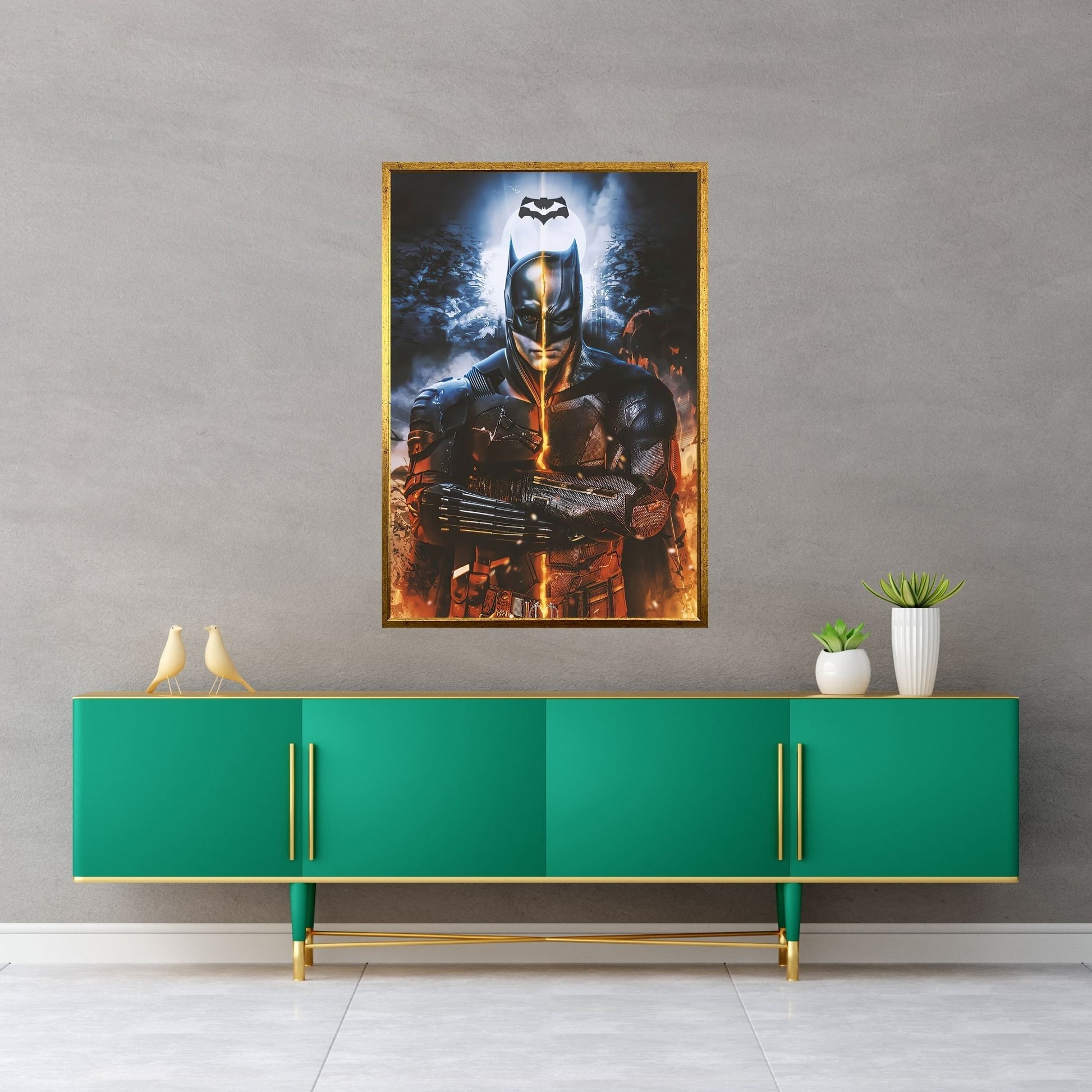 Batman Canvas Wall Art - Y Canvas