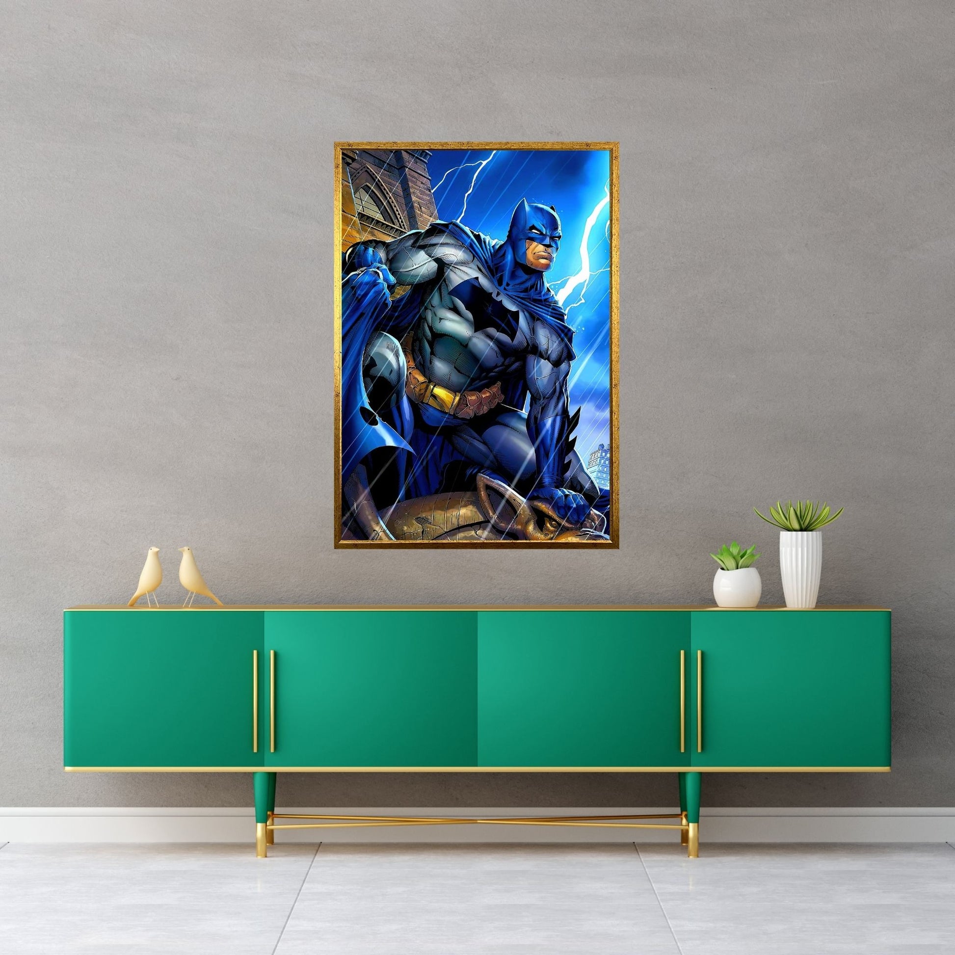 Batman Canvas Wall Art - Y Canvas