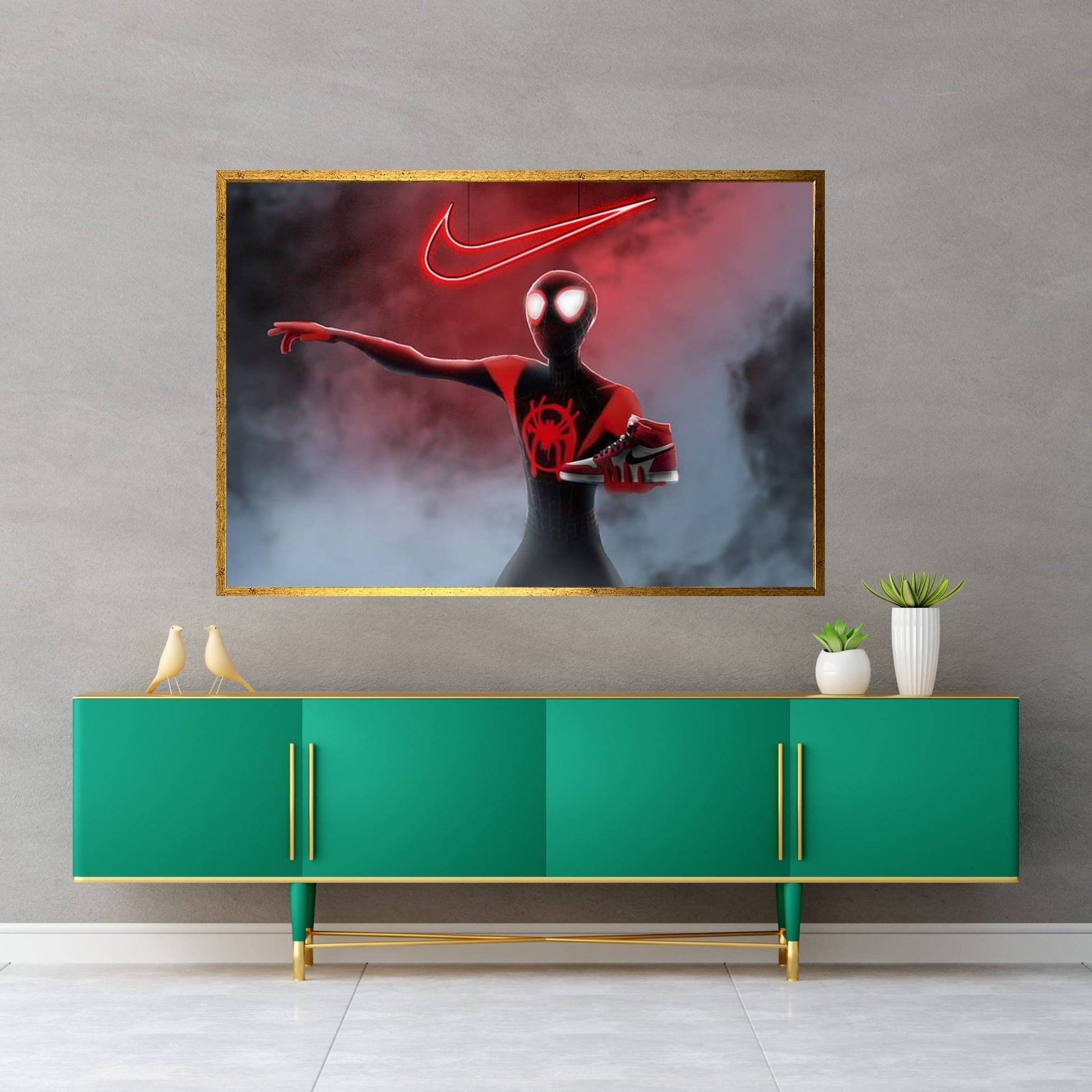 Spiderman Canvas Wall Art - Y Canvas