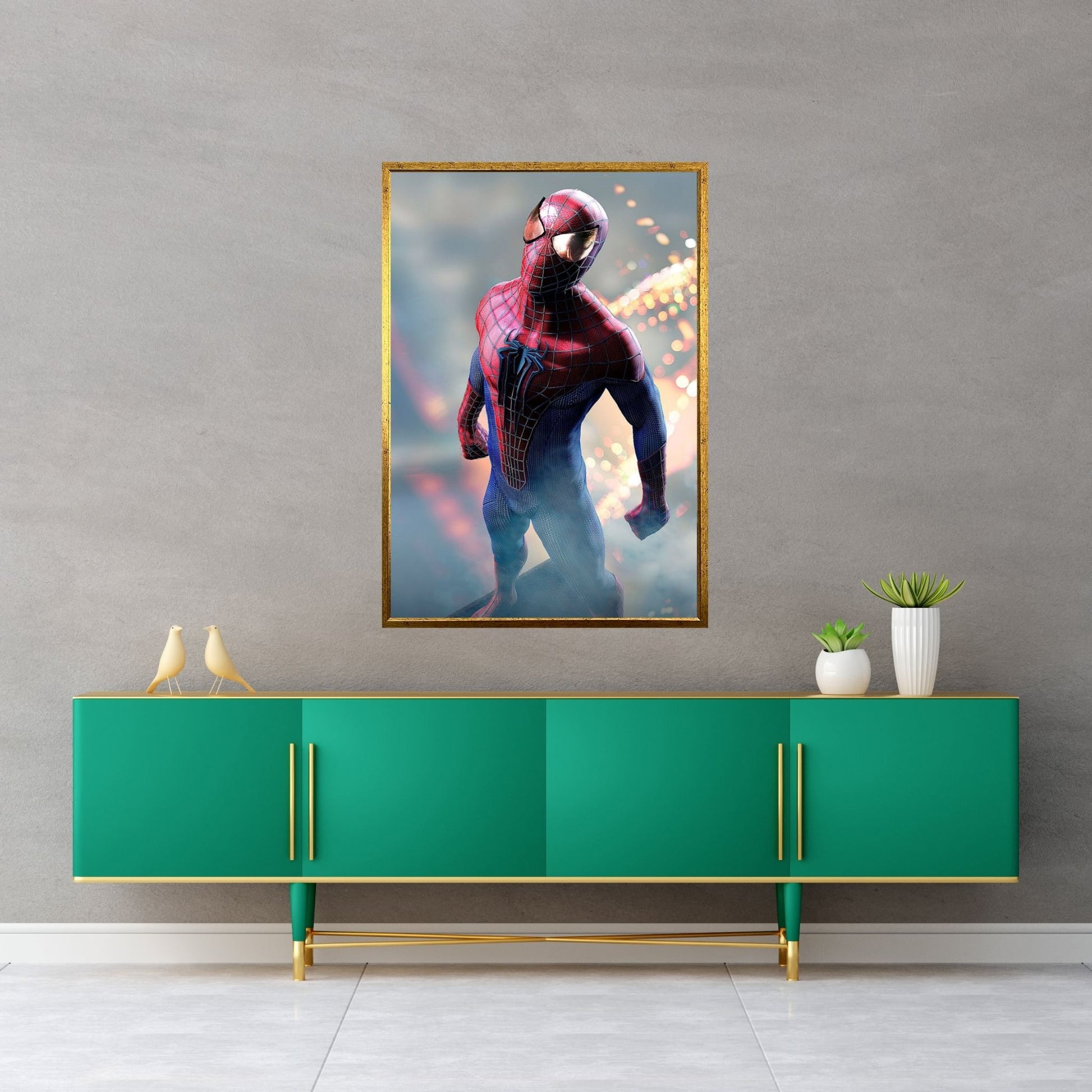 Spiderman Canvas Wall Art - Y Canvas