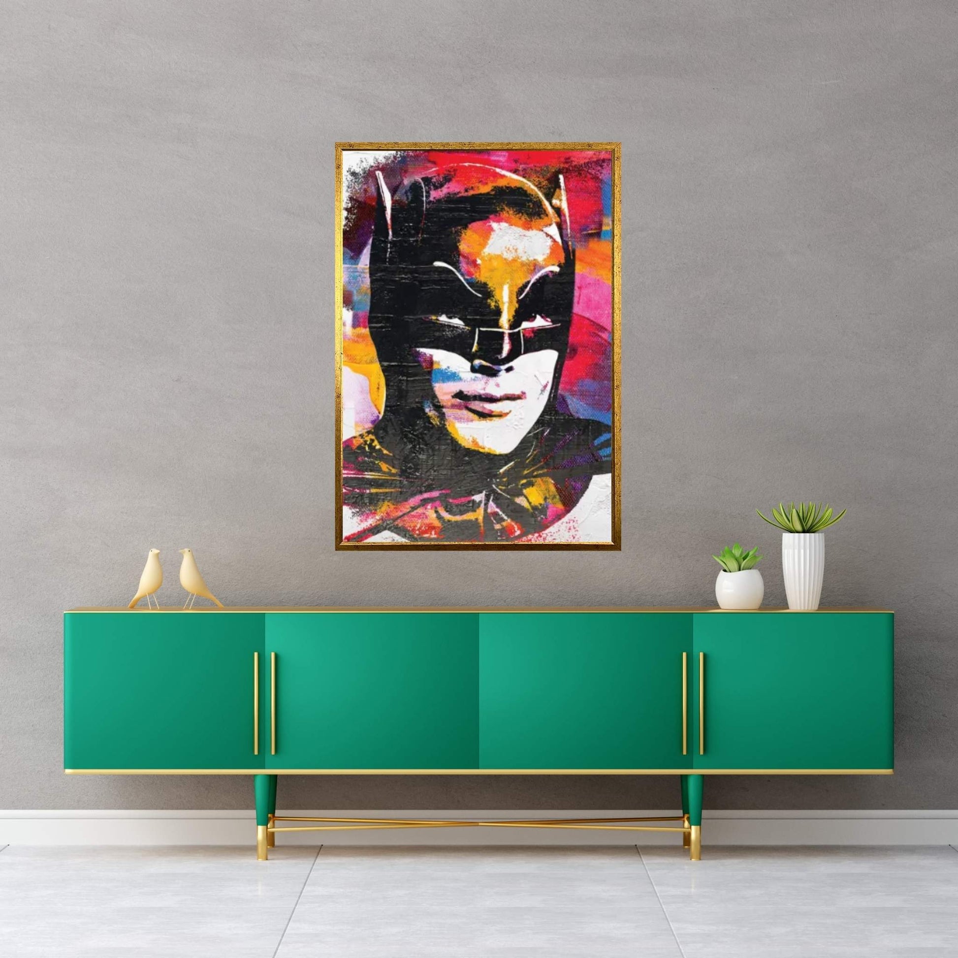 Inspired By Adam West Canvas Wall Art - Y Canvas