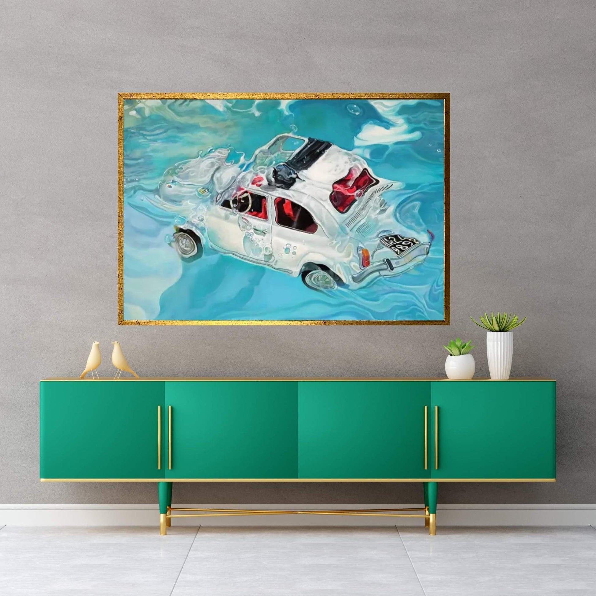 Positano Canvas Wall Art - Y Canvas