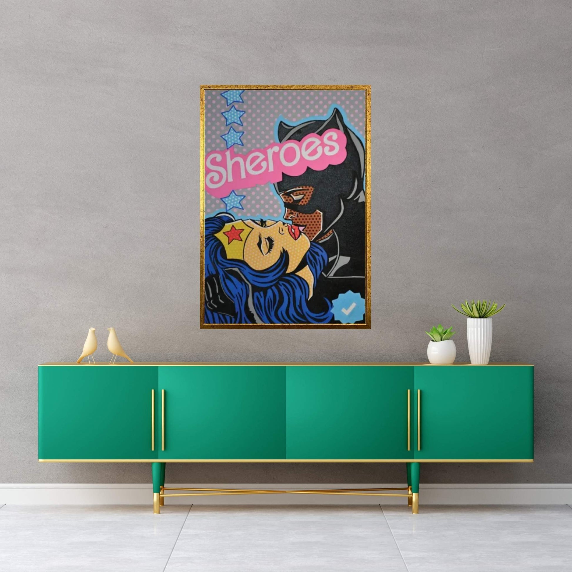 Sheroes Canvas Wall Art - Y Canvas