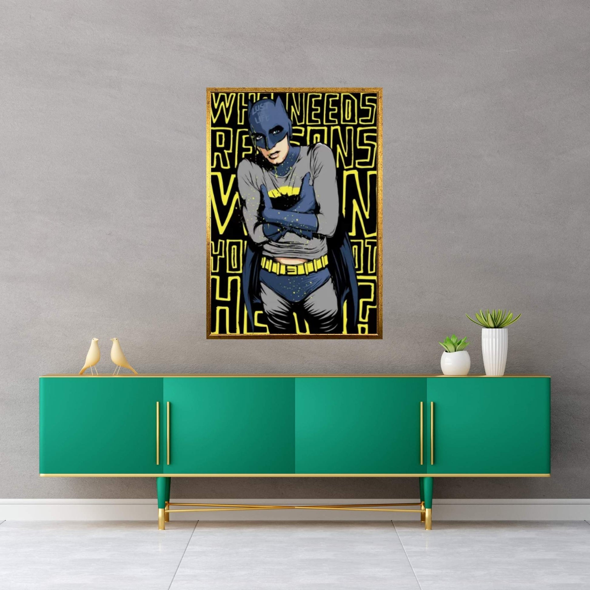 Batspotting Canvas Wall Art - Y Canvas