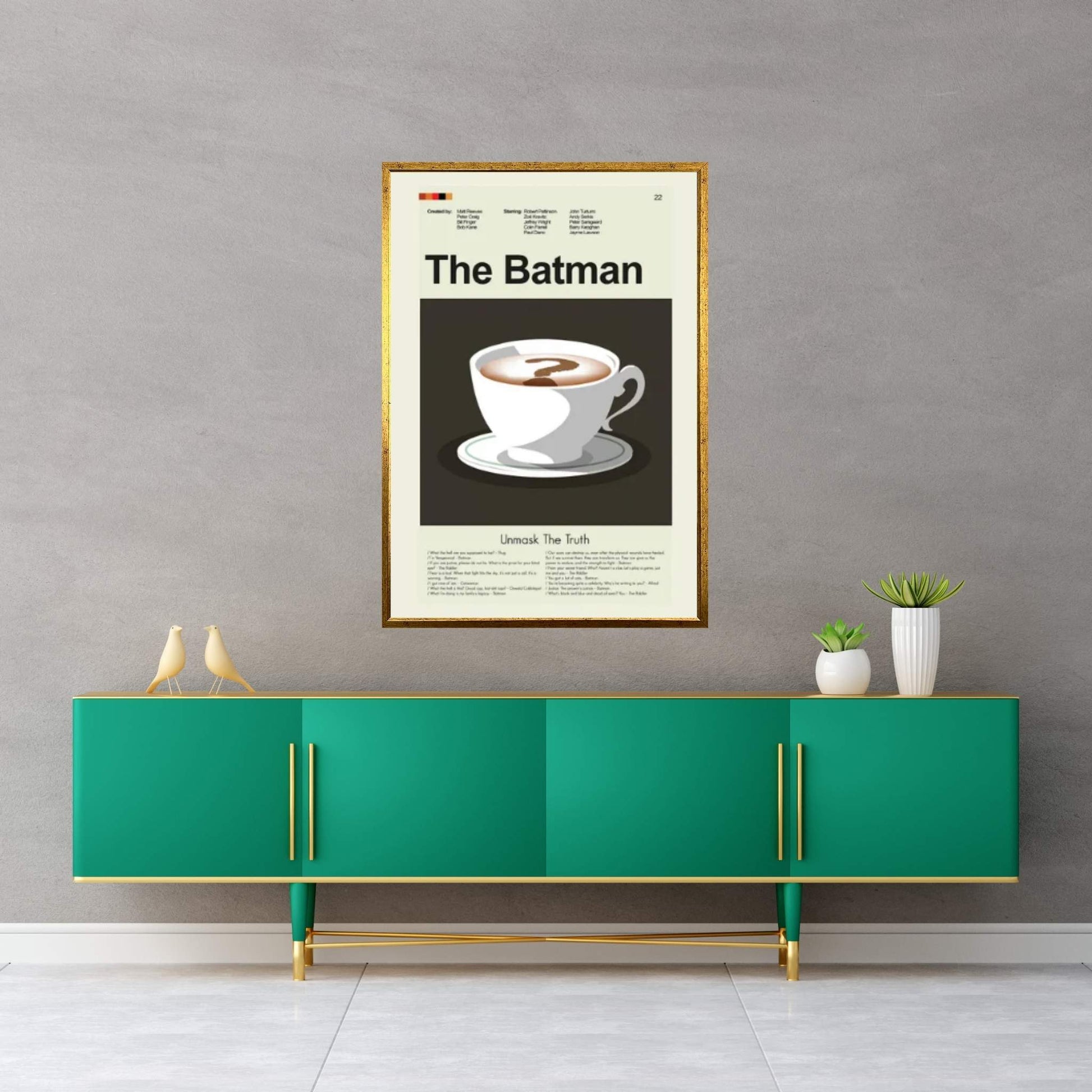 The Batman Canvas Wall Art - Y Canvas