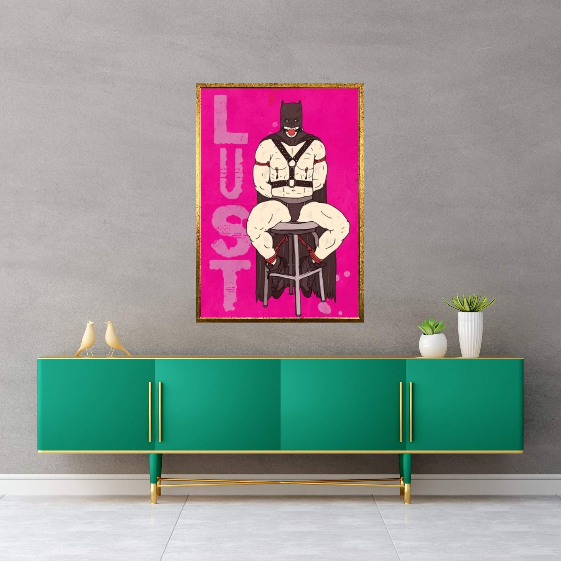 Lust Canvas Wall Art - Y Canvas