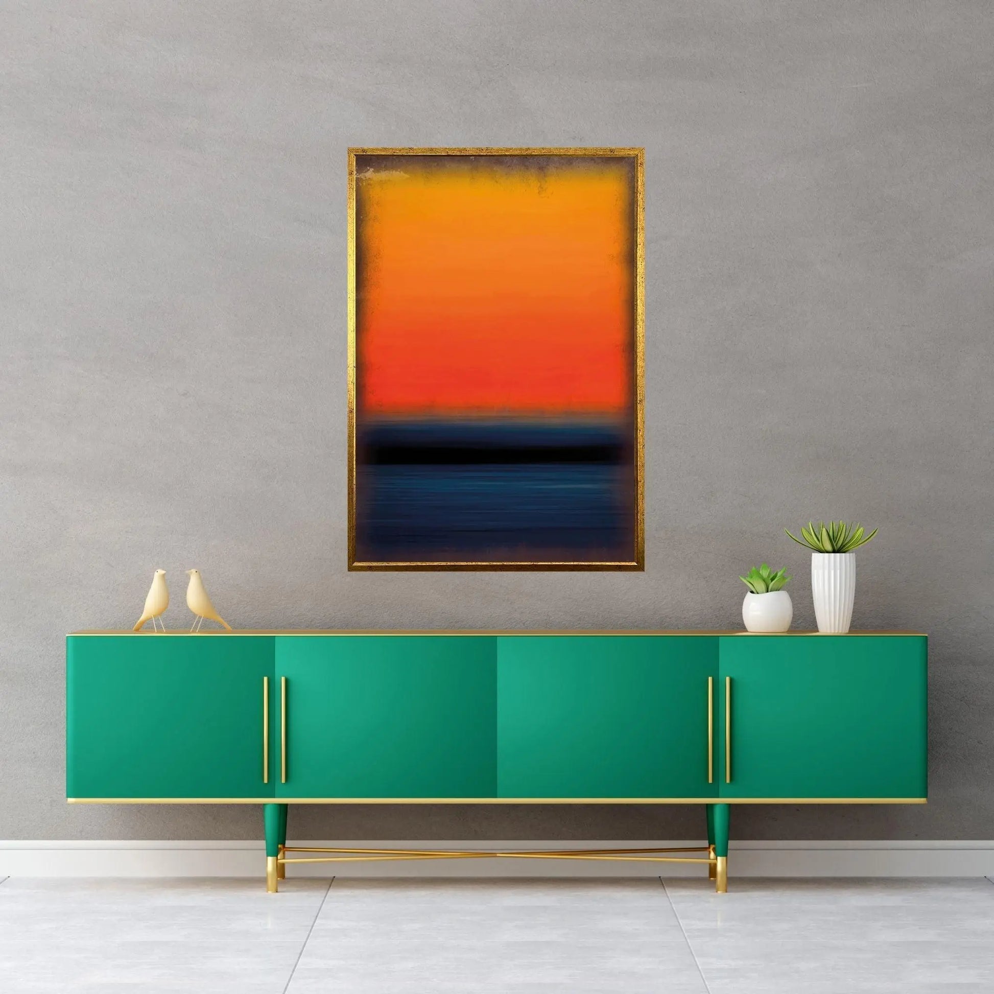 Mark Rothko Frame Canvas Wall Art Modern Art Reproduction - Y Canvas