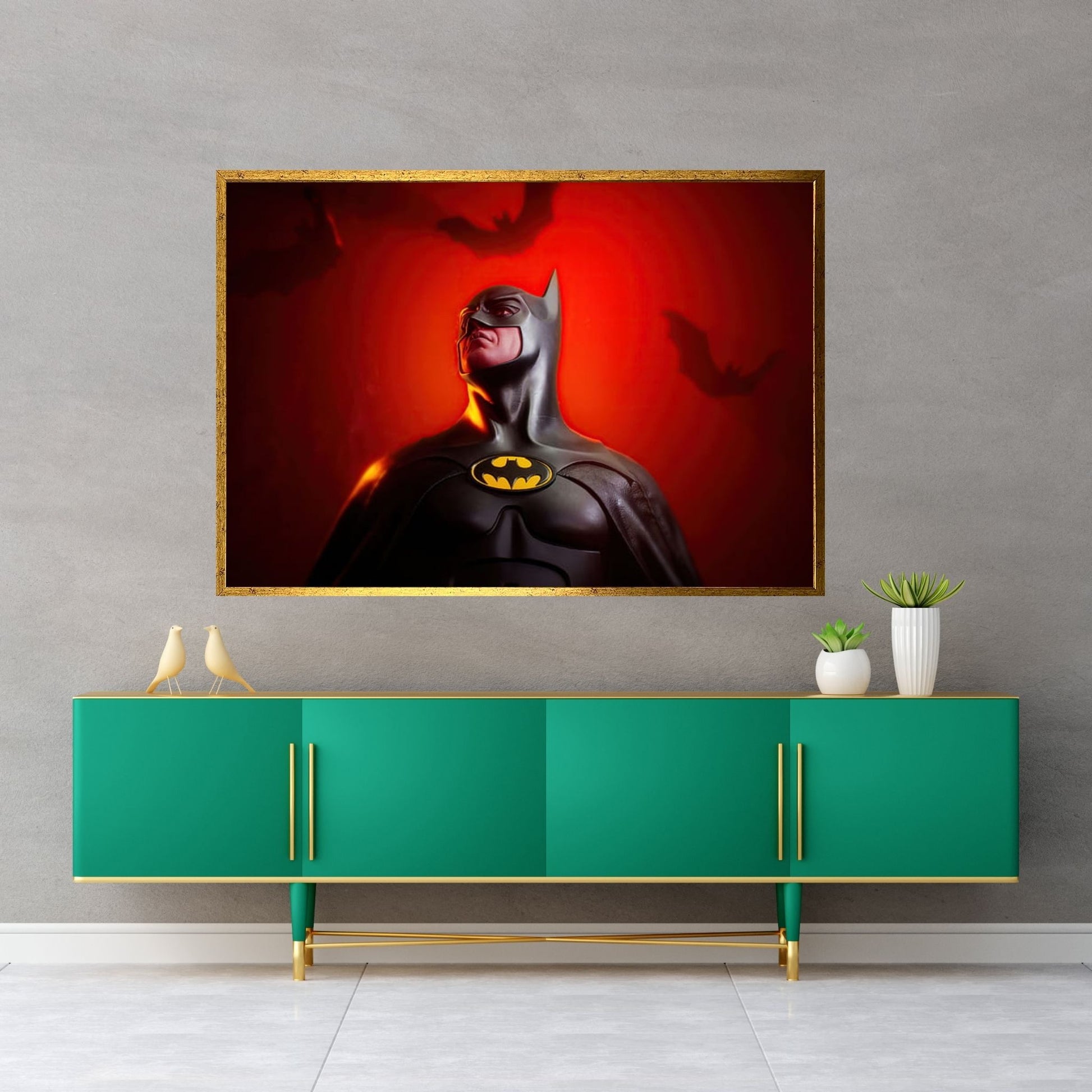 Batman Canvas Wall Art - Y Canvas