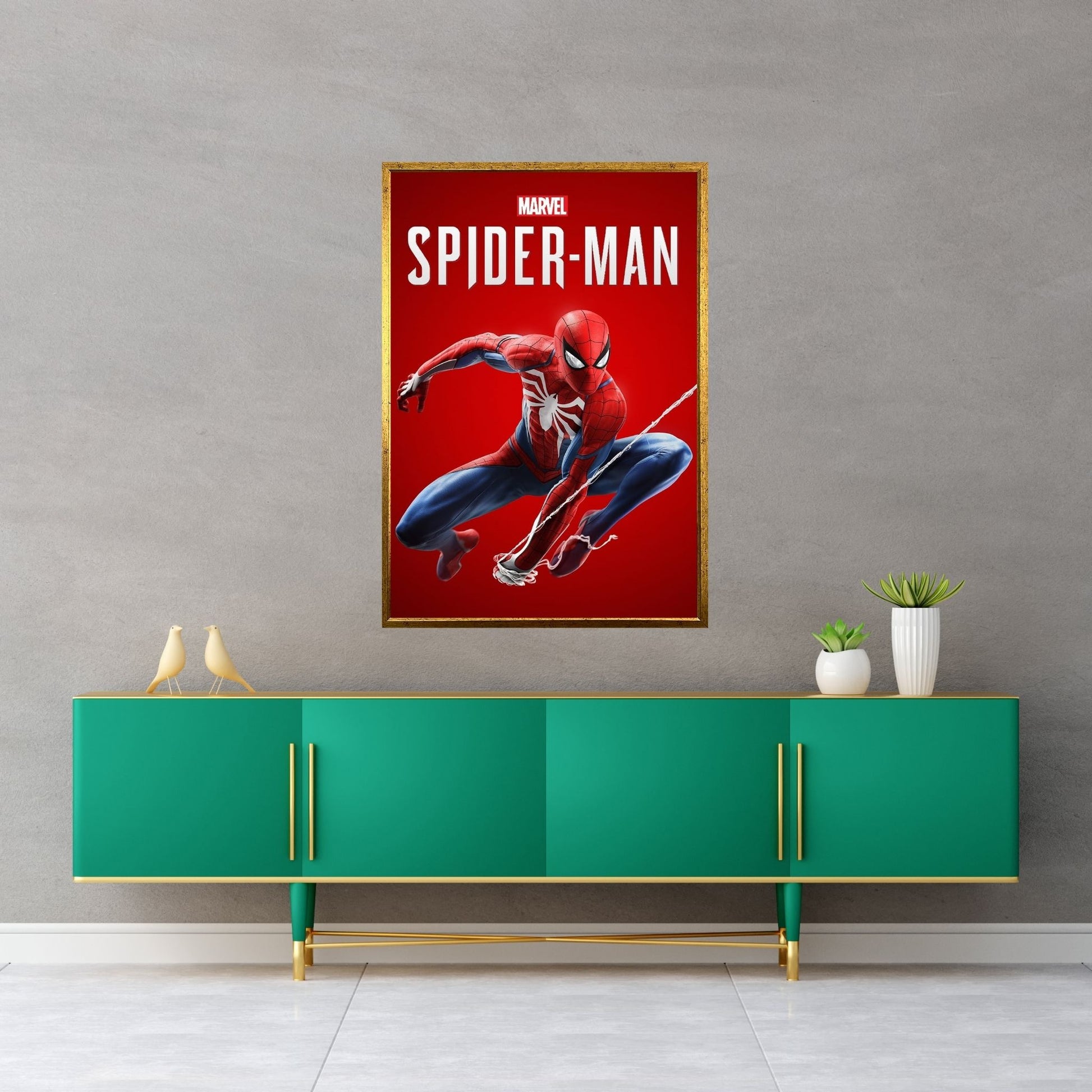 Spiderman Canvas Wall Art - Y Canvas