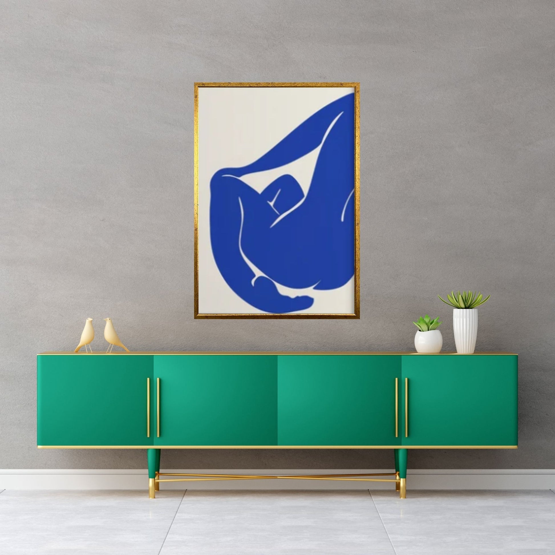 Henri Matisse Blue Nude Posters, Woman Body wall art - Y Canvas