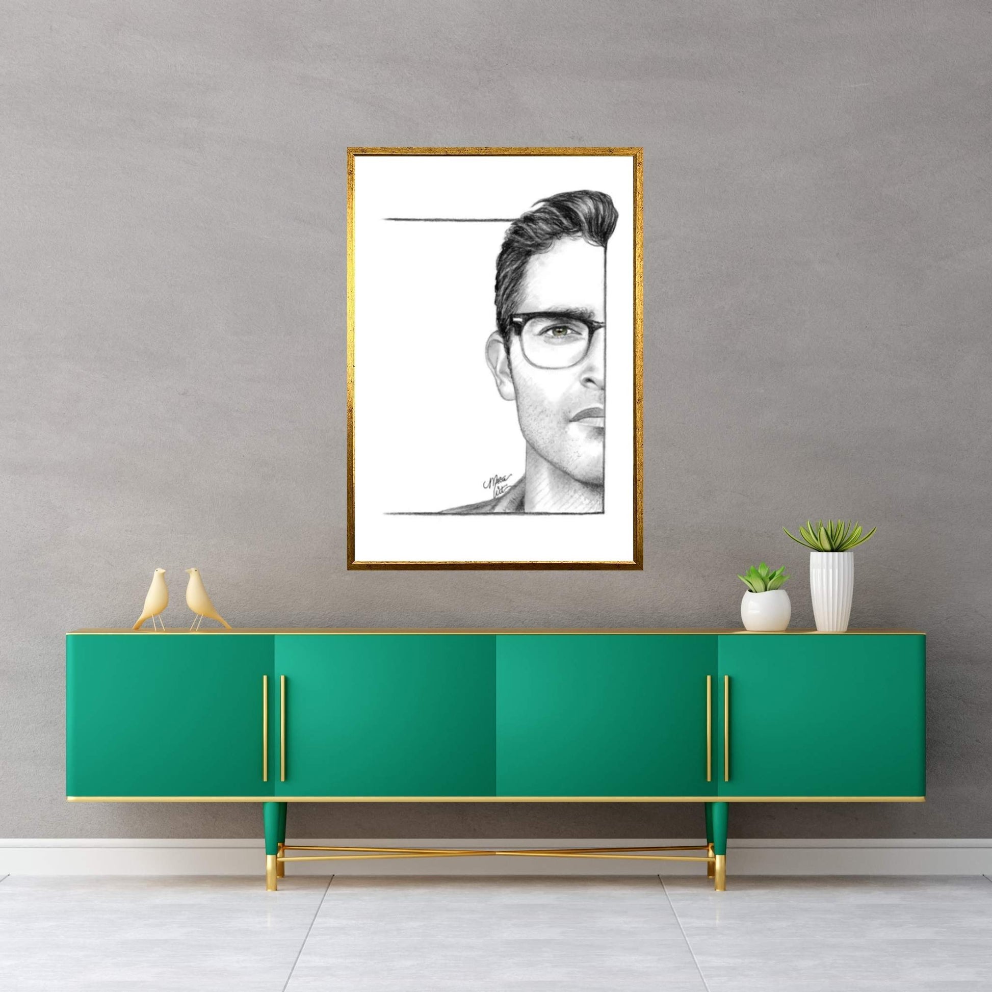 Clark Kent Canvas Wall Art - Y Canvas