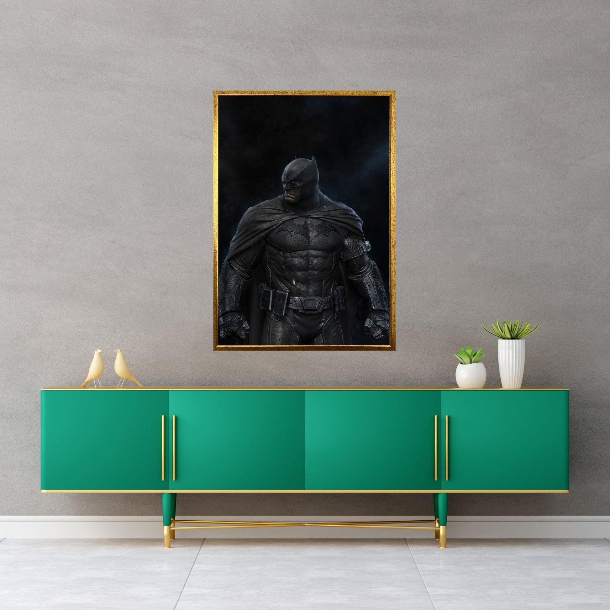 Batman Canvas Wall Art - Y Canvas