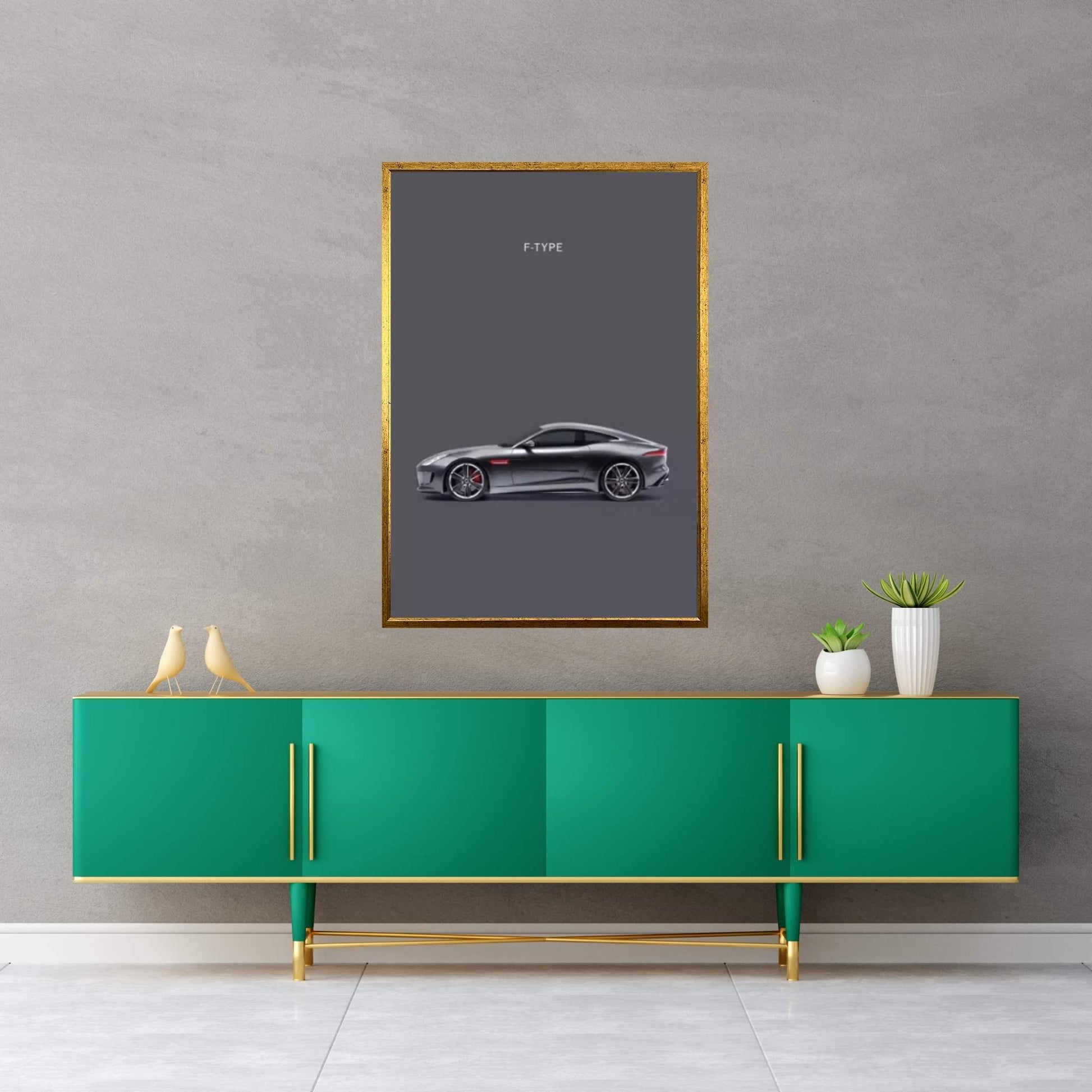 Jaguar F-TYPE Canvas Wall Art - Y Canvas