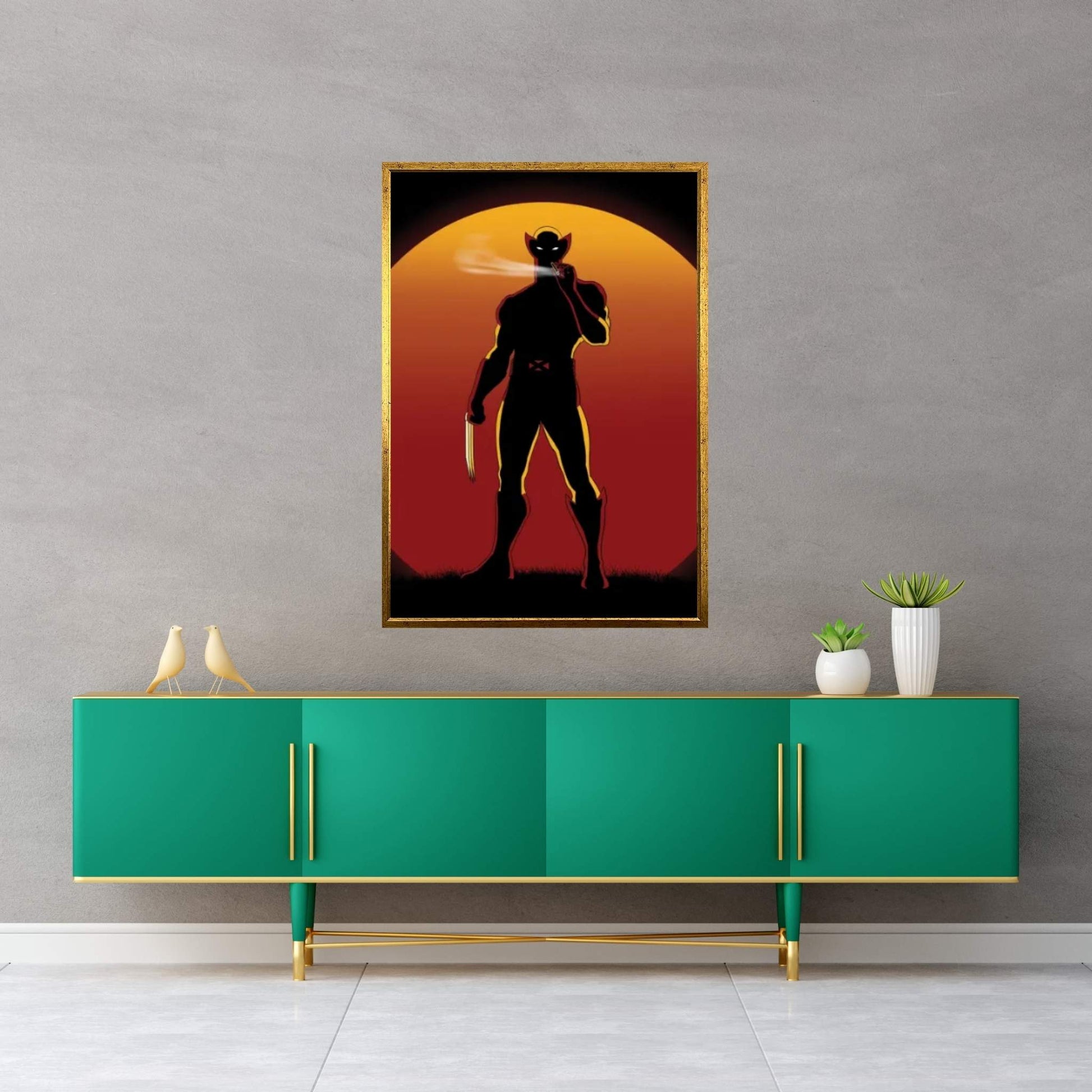 Logan On Sunset Canvas Wall Art - Y Canvas