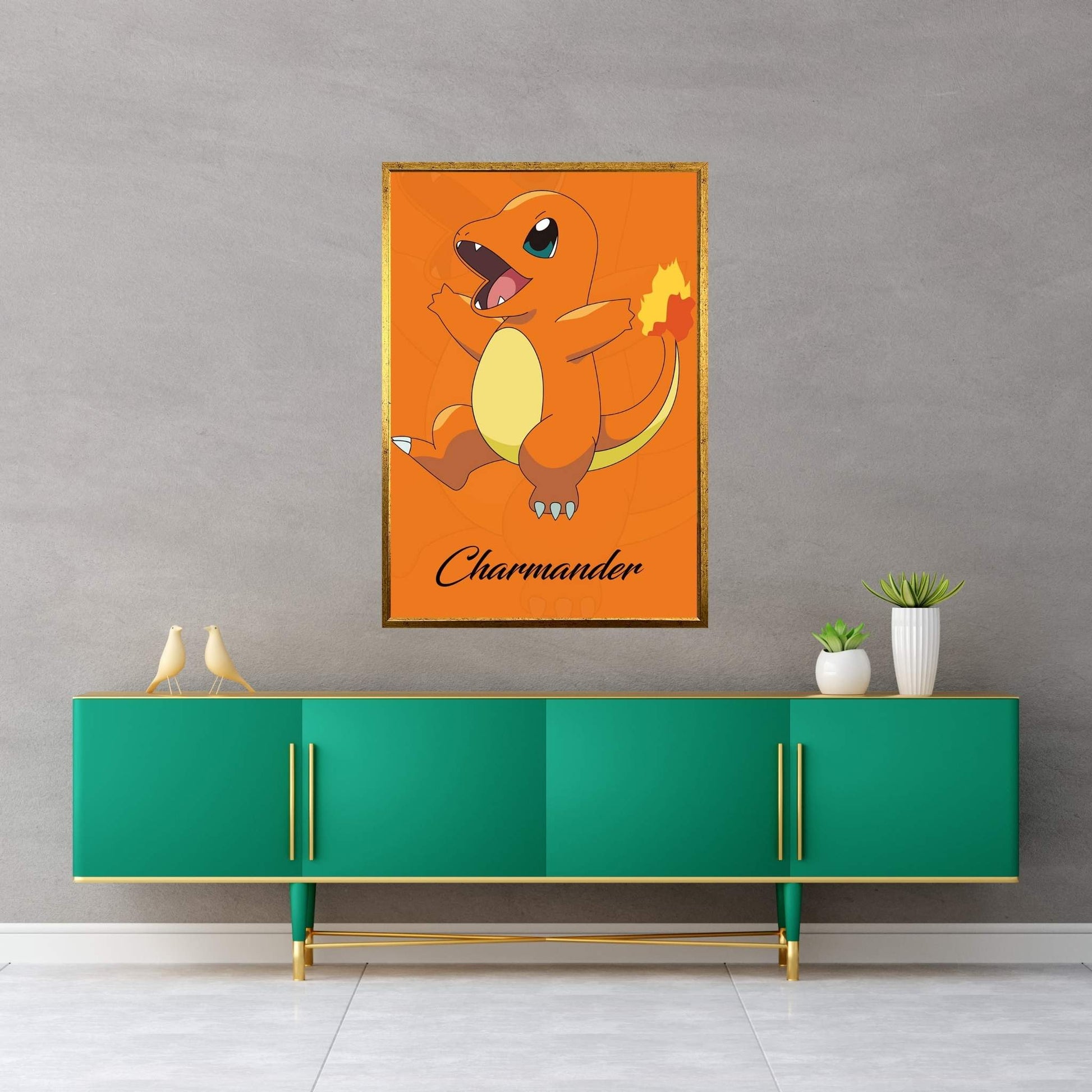 Pokémon - Charmender Canvas Wall Art - Y Canvas