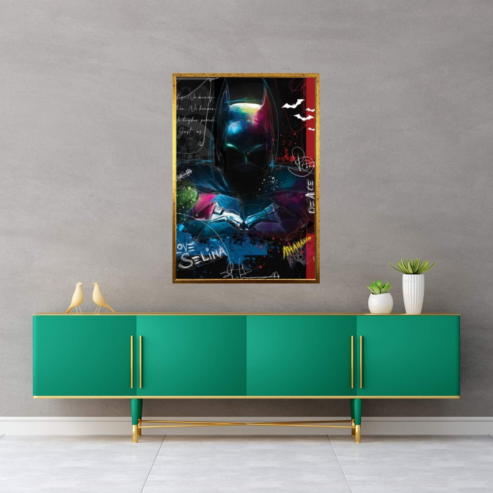 The Batman Canvas Wall Art - Y Canvas