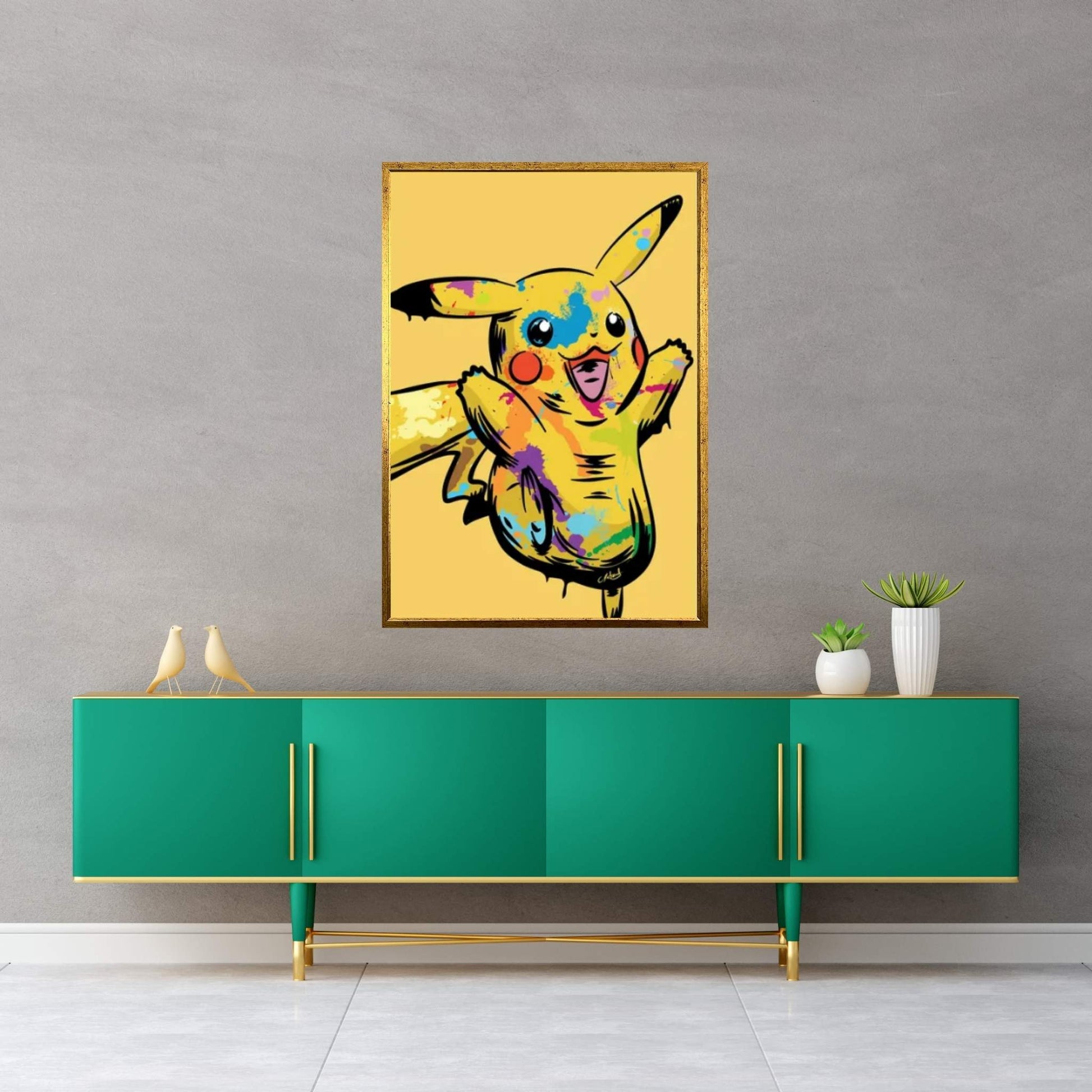 Pokémon - Pikachu Canvas Wall Art - Y Canvas